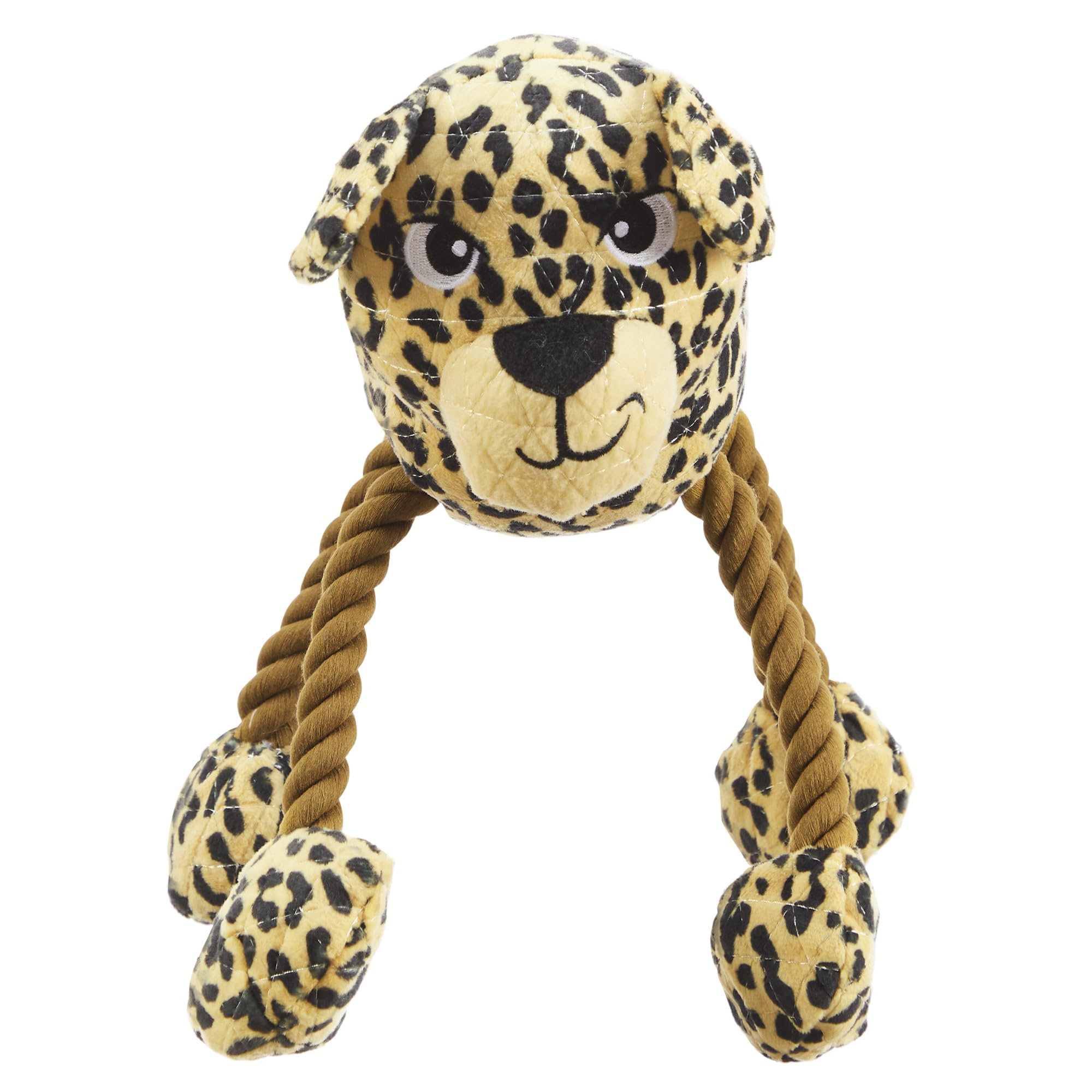 Amazon.com: Outward Hound Tuggy Buddyz Leopard Squeaky Rope Dog