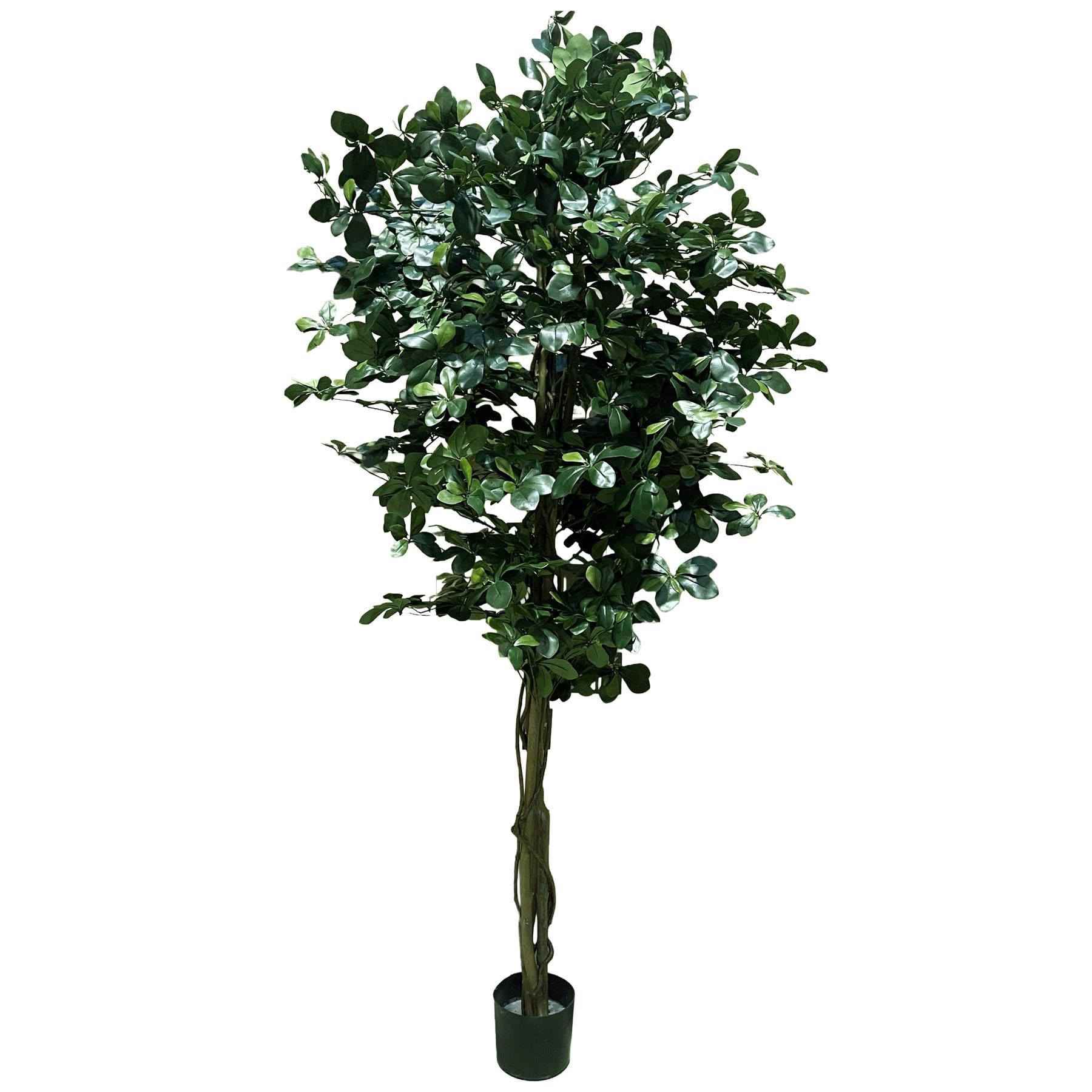 Leaf Retardant Artificial Tree, 180cm Olive Fire Resist, 180 cm