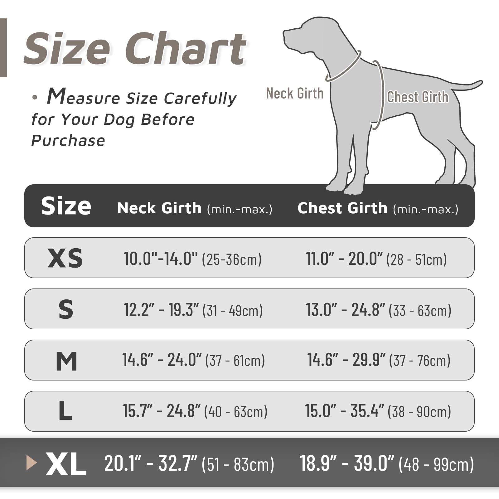 Eagloo Pettorina Cane Taglia Grande, Pettorina ad h, Pettorina Antifuga Cane, Pettorina Anti Tiro per Cani con Doppio Gancio, Imbracatura Robusto e Regolabile per Addestramento, XL, Marrone