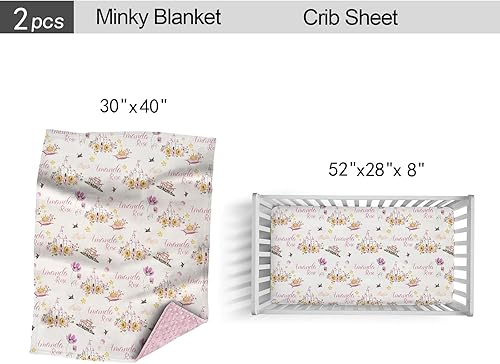 Vista 19 de Personalized Nautical Ship Baby Nursery Bedding Set for Boys & Girls, 2 Piece Set with Name Crib Comforter & Fitted Sheets