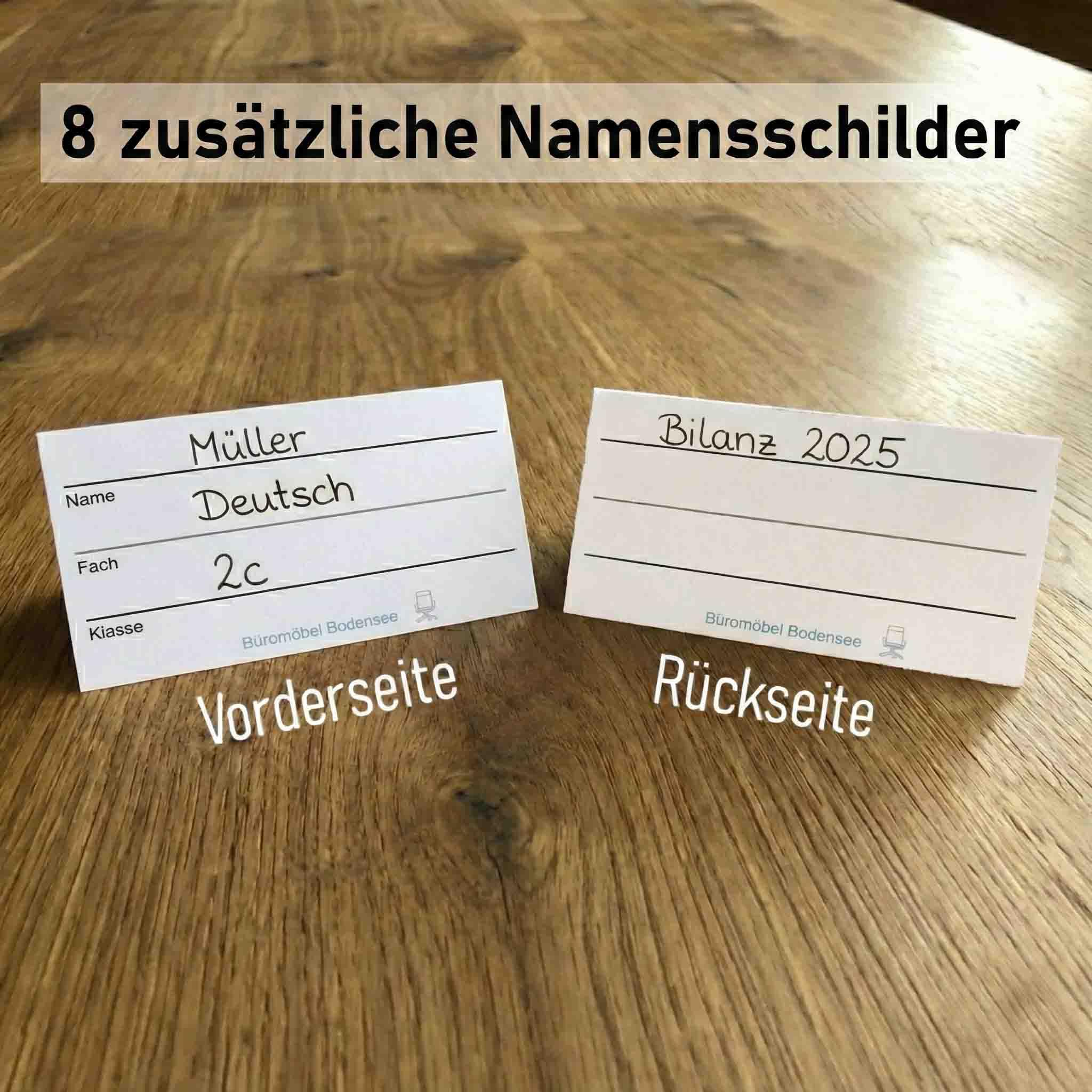 Brunnen | stabile Plastik Schnellhefter FACT!pp 8er Set für Format A4, mit Einstecktasche, rot, blau, grün, gelb, orange, lila, schwarz und weiß/transparent | Inklusive 8 zusätzliche Namensschilder