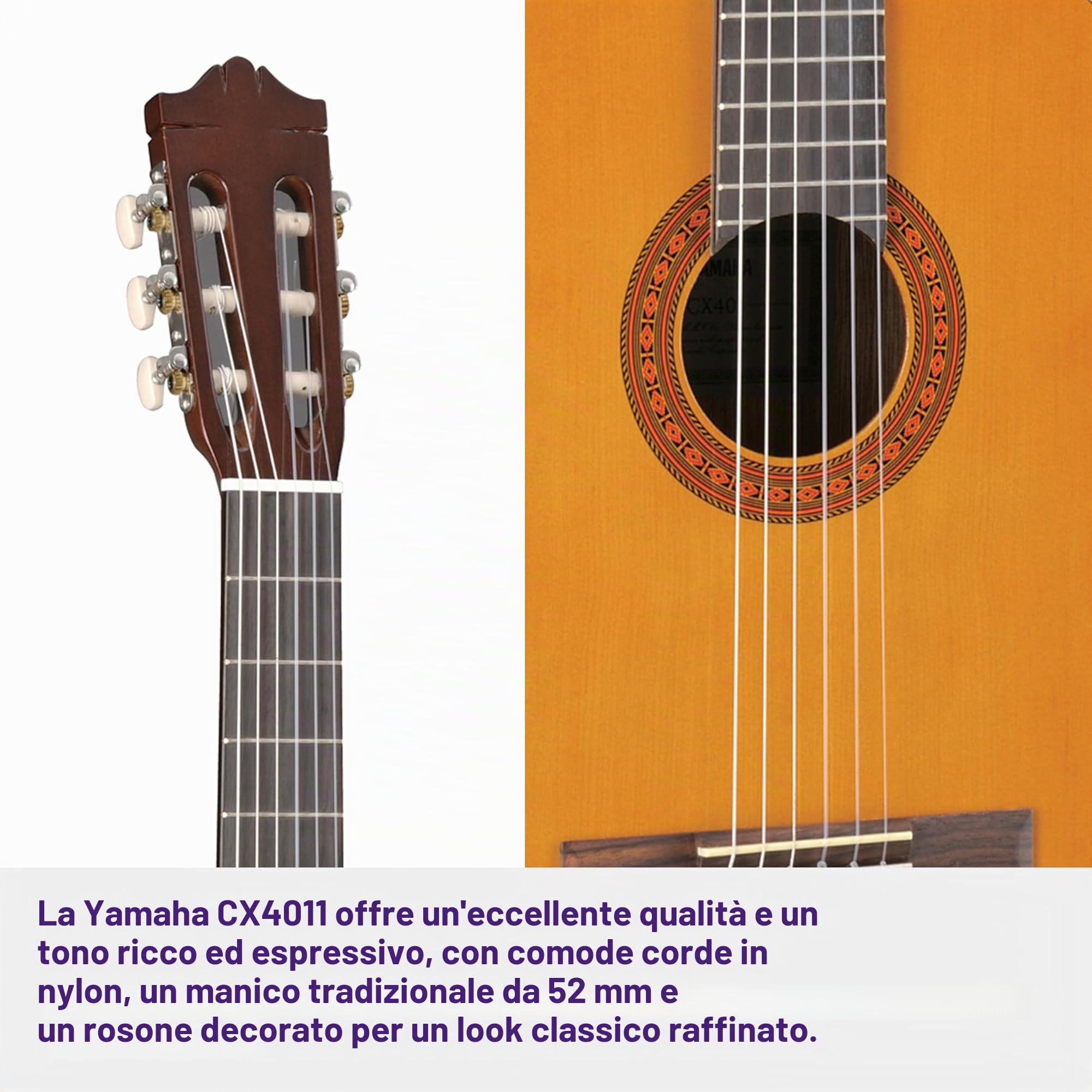 Yamaha CX40II Chitarra Acustica con Pickup