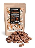 Vista 23 de Valrhona JIVARA - Discos de chocolate con leche cremosa (40 % cacao), fácil de derretir y templar, notas de vainilla y malta, para galletas