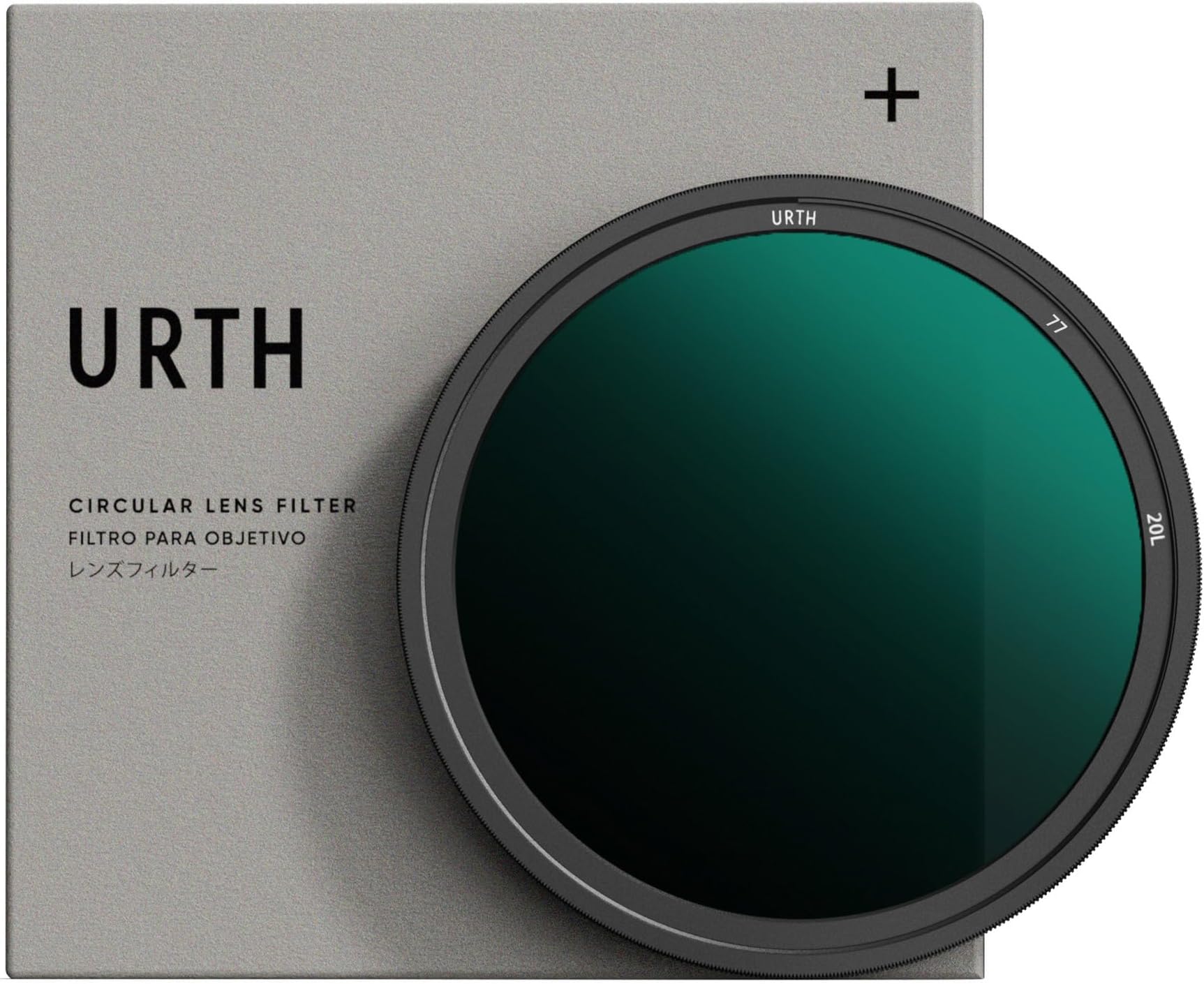 Urth77mm CPL + ND64 Lens Filter (Plus+) - 20-Layer Nano-Coated Camera Lens Filter for Enhanced Polarization and Neutral Density Control
