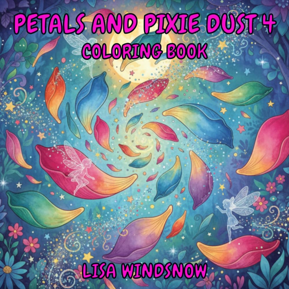 PETALS AND PIXIE DUST 4: COLORING BOOK (PETALS AND MAGIC)