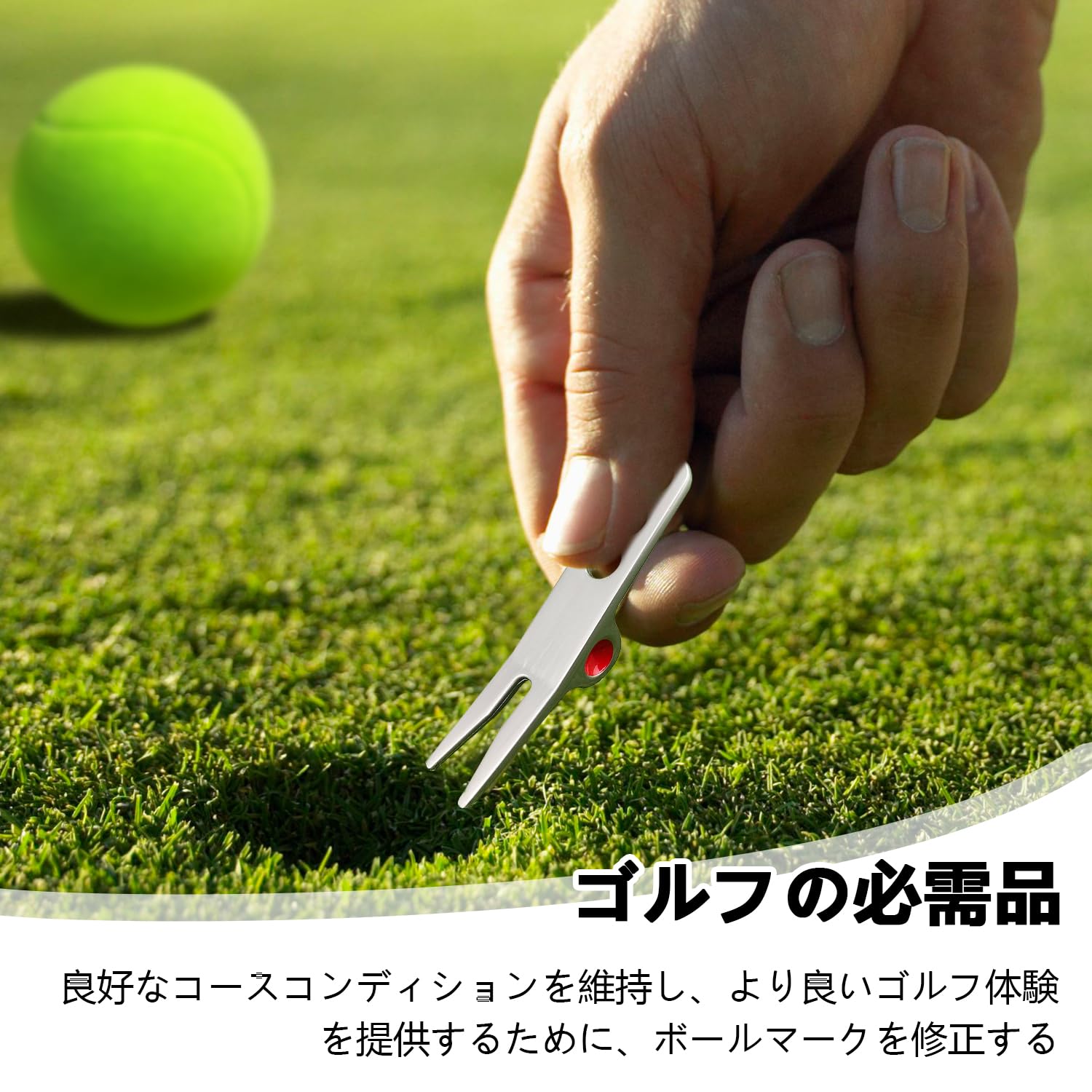 特価！正規クロムハーツ本物ゴルフ ディボット ツール グリーン