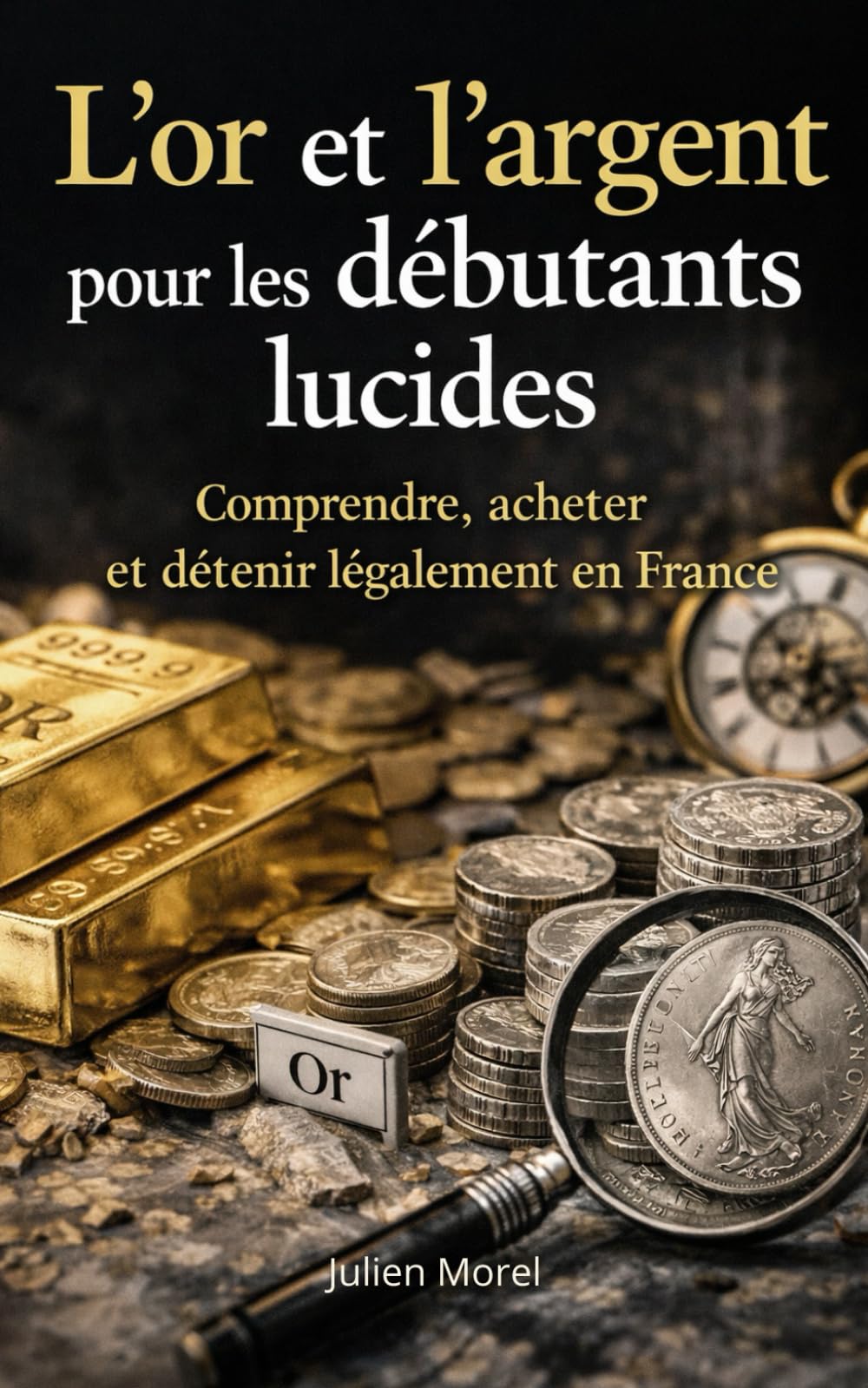 L’or et l’argent pour les débutants lucides: Le guide clair pour protéger son épargne sans jargon, sans peur et sans promesses irréalistes. Guide 140 pages