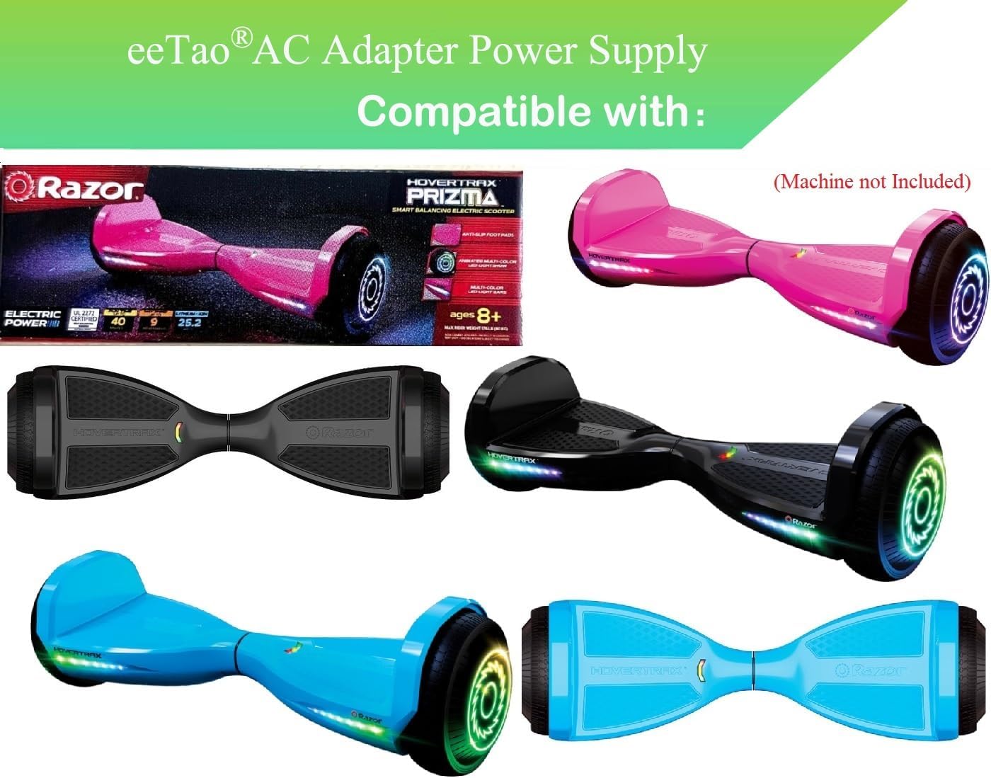 Replacement charger of the 29.4 V AC/DC adapter compatible with Hovertrax razor 1.5 15156208 1515608 15156252 Hover Trax Prizma 15156257 15156239 15156297 15174101 15156246 15156207 4 71sfc5hcifL. AC SL1400