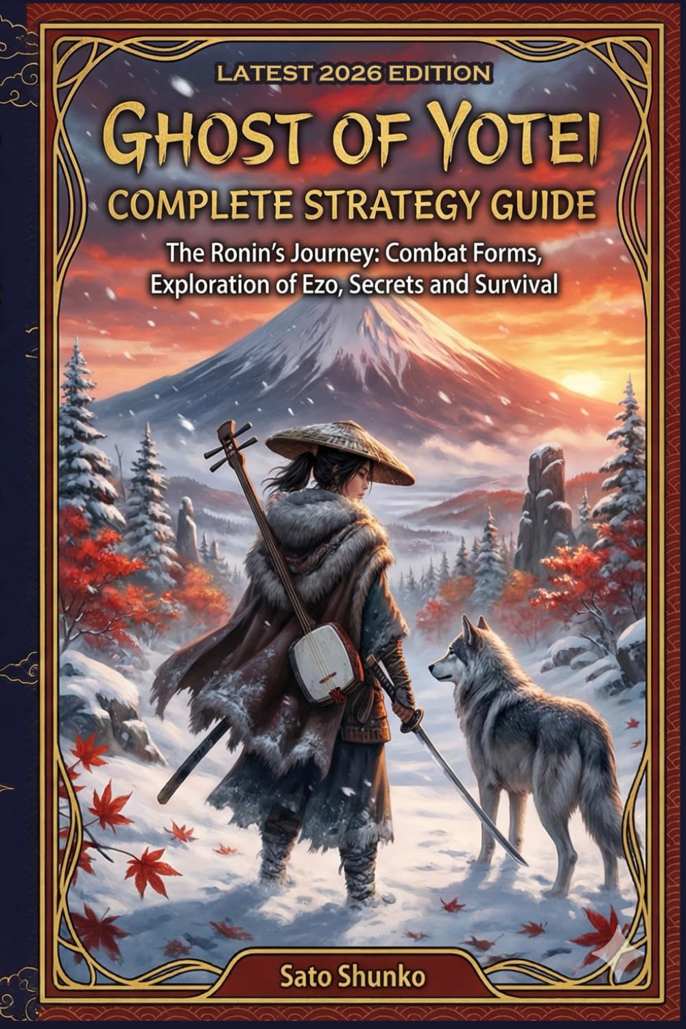 GHOST OF YOTEI COMPLETE STRATEGY GUIDE (LATEST 2026 EDITION): The Ronin's Journey: Combat Forms, Exploration of Ezo, Secrets and Survival