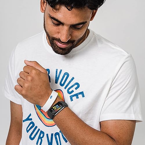 Miniatura 9 de Correas deportivas compatibles con Fitbit Charge 5 Smartwatch Accesorio, correa de reloj de silicona suave, pulsera de repuesto para Charge5,