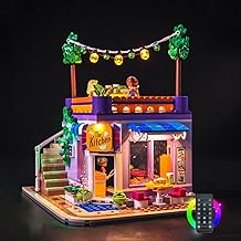 BrickBling LED Light Compatible with Lego Heartlake City Community Kitchen 41747 Building Toy Set Model Not Included, Remote Control Version Lighting Compatible with Lego 41747