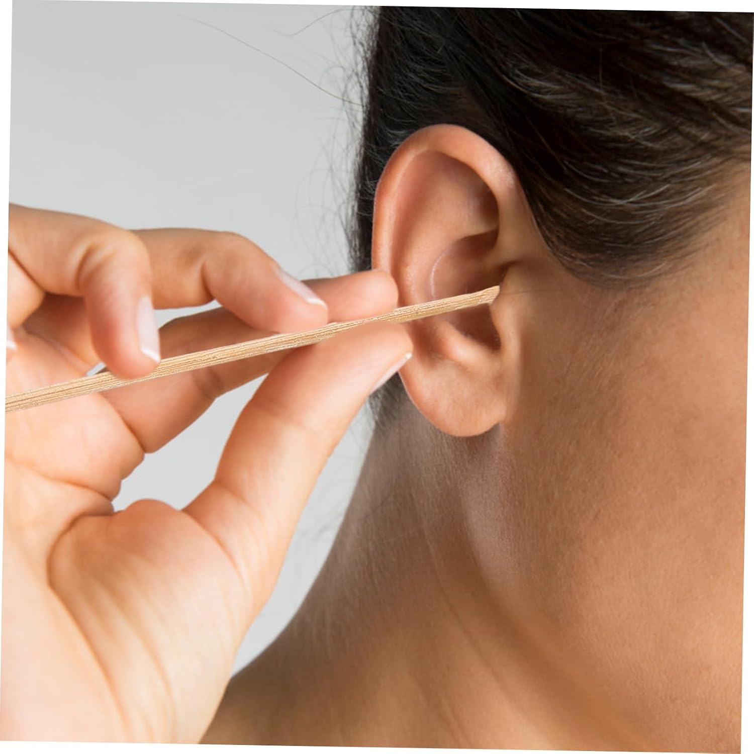 GLEAVI Wooden Abs Earwax Removal Kit Ear Picks Shovels Spoons Ear Cleaning Tools Safe for Colleagues Friends Family