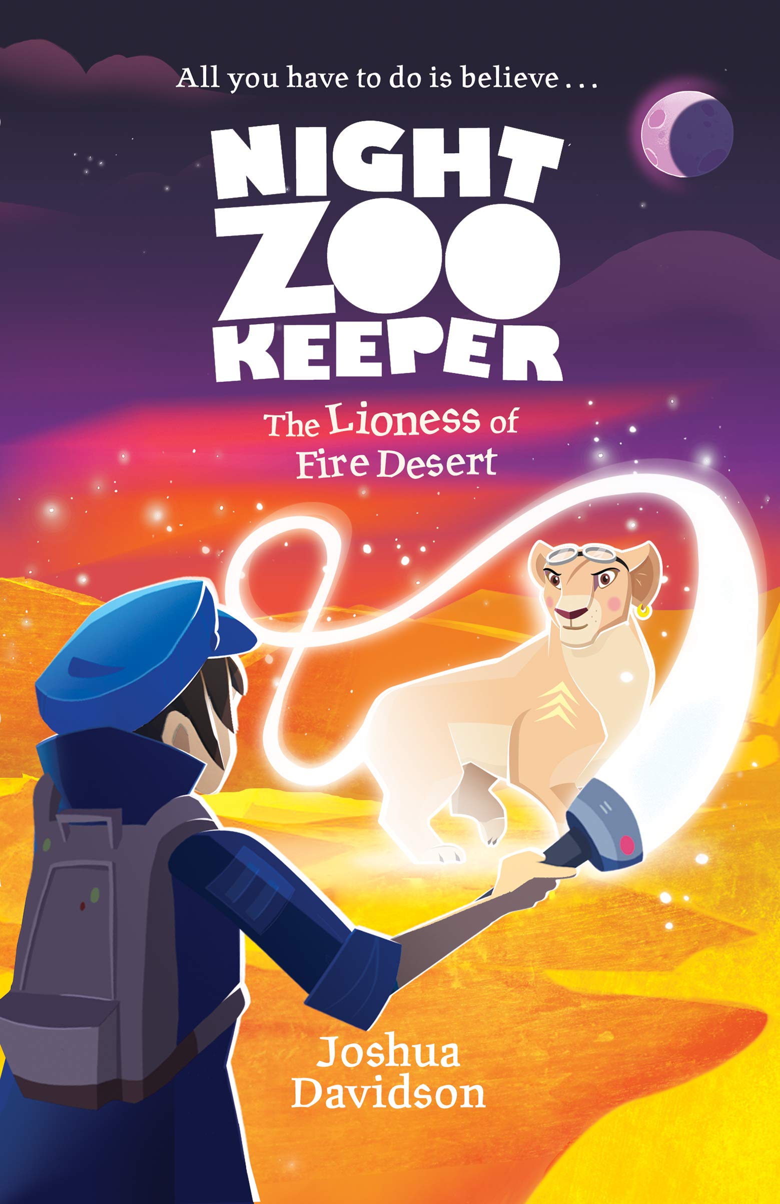 Night Zookeeper The Lioness of Fire Desert