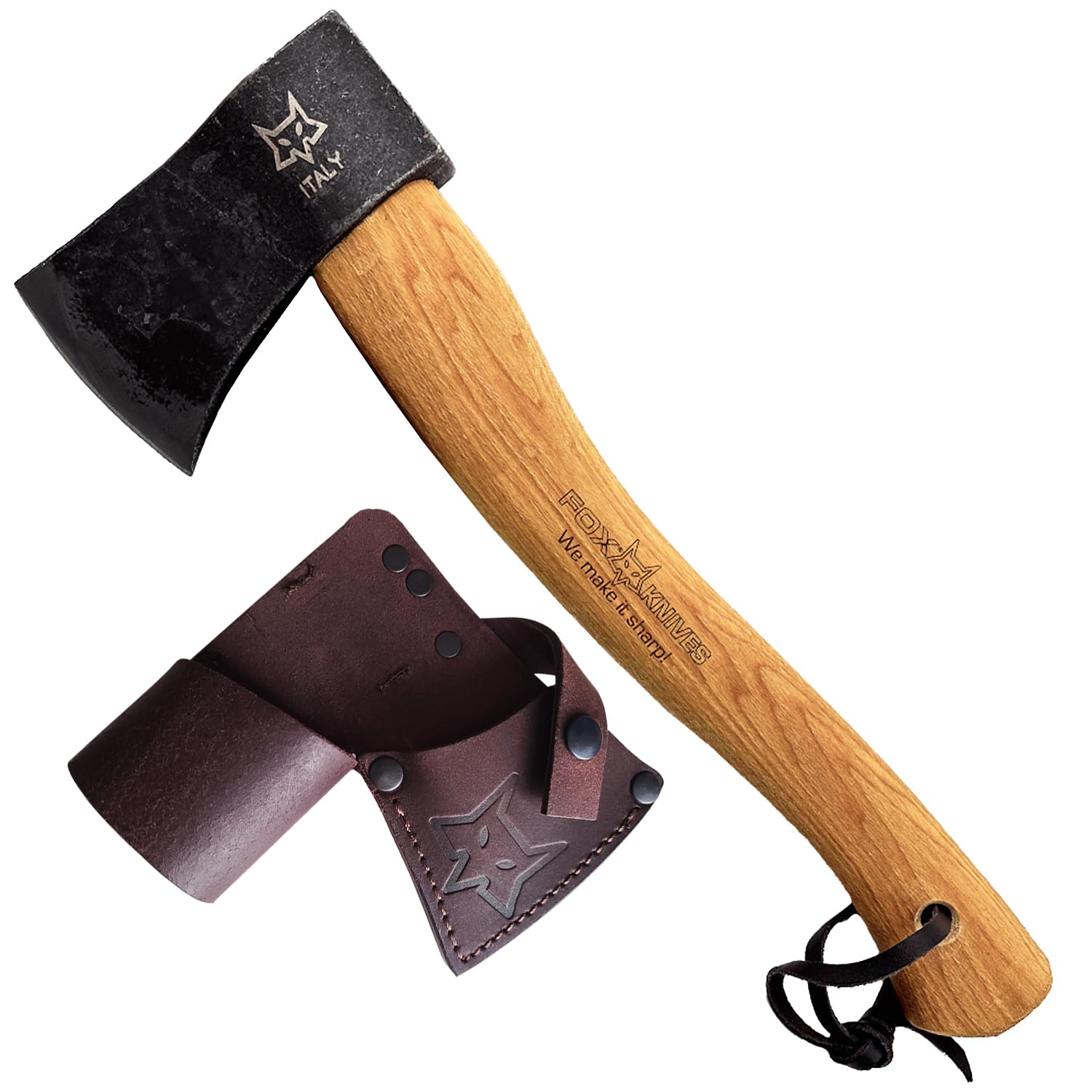 Amazon.com : Fox Knives Yankee Axe FX-FA700 Carbon Steel Blade