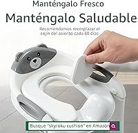 Vista 7 de Asiento de Entrenamiento para Baño SKYROKU, Asiento de Inodoro para Entrenamiento con Escalera para Pasos, para Niños y Niñas Pequeños - Asiento