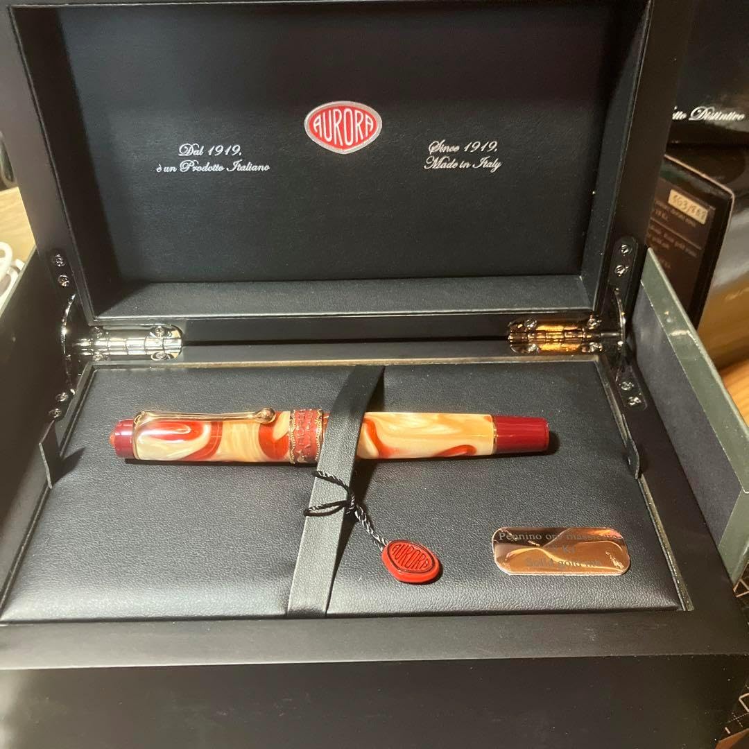 ウインターセール28日まで 限定 アウロラ AURORA 限定7500本 万年筆