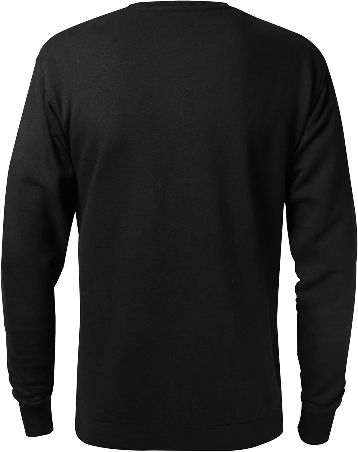 ZITY 3 Pack Men's Crewneck Sweatshirts Lightweight Long Sleeve Casual Pullover Moisture Wicking Sweatshirts for Men - Image 3