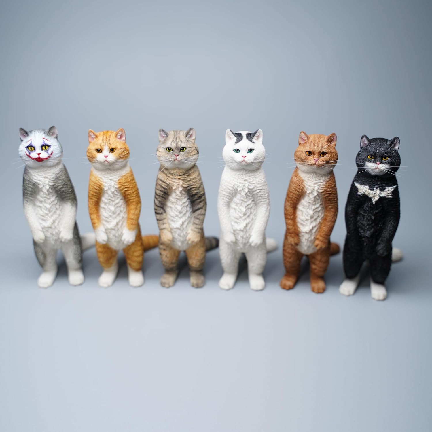 MMOS X JXK Standing Cat with Intricate Texture Details, Gift for Family