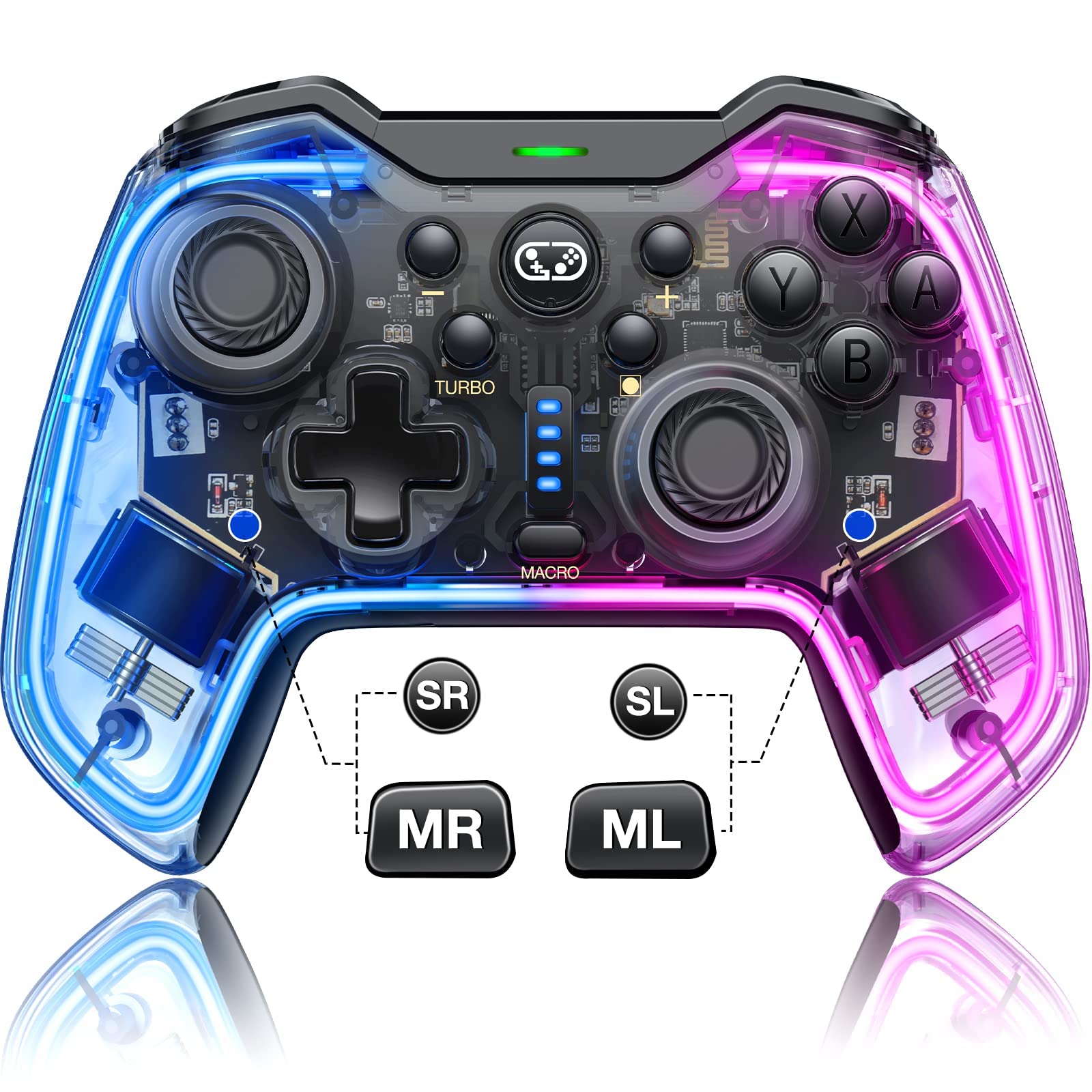 Amazon.co.jp: Elekasumi Switch コントローラー Switch1/2代対応