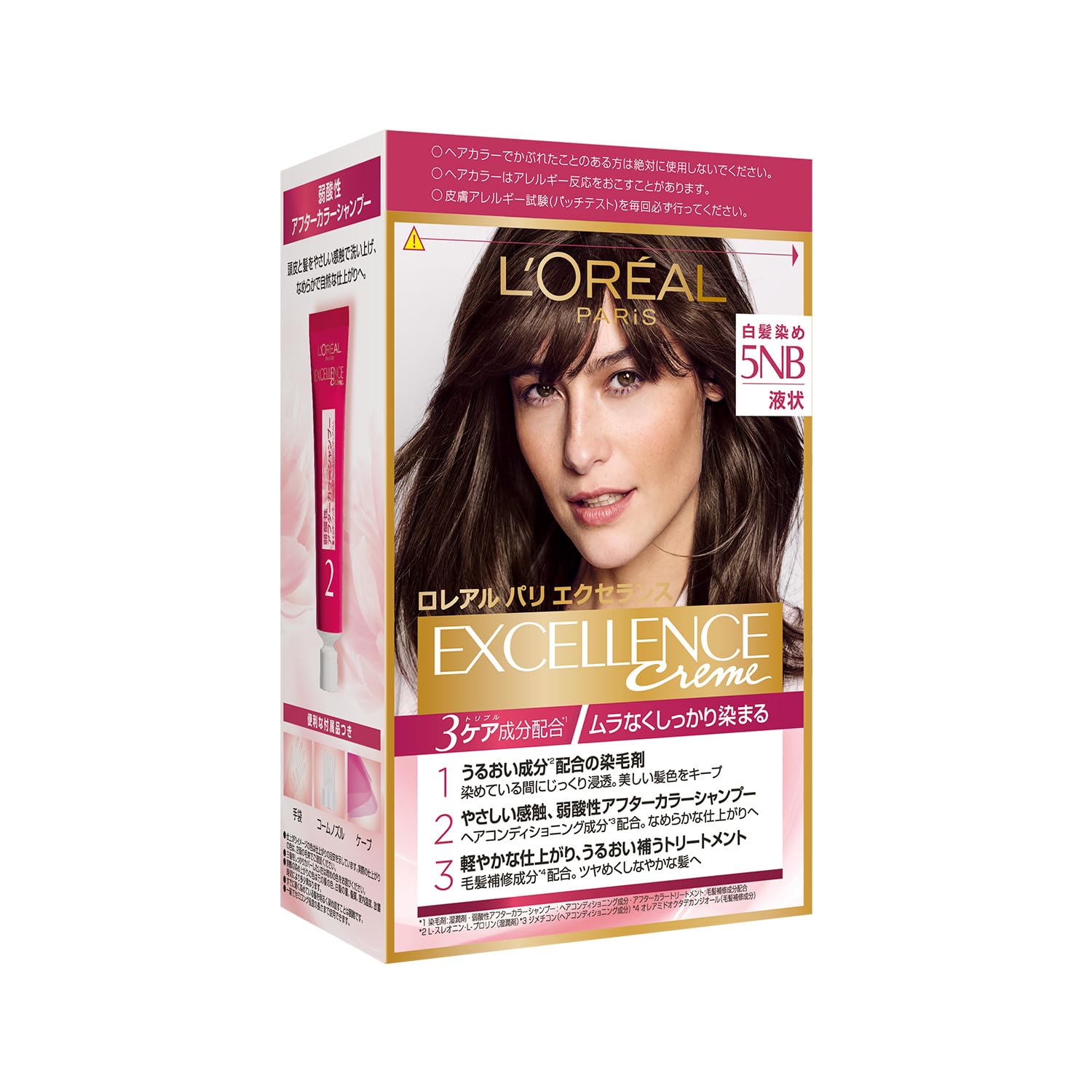 Amazon.co.jp: L'Oreal Paris Excellence Duo Creme Hair Dye : Beauty