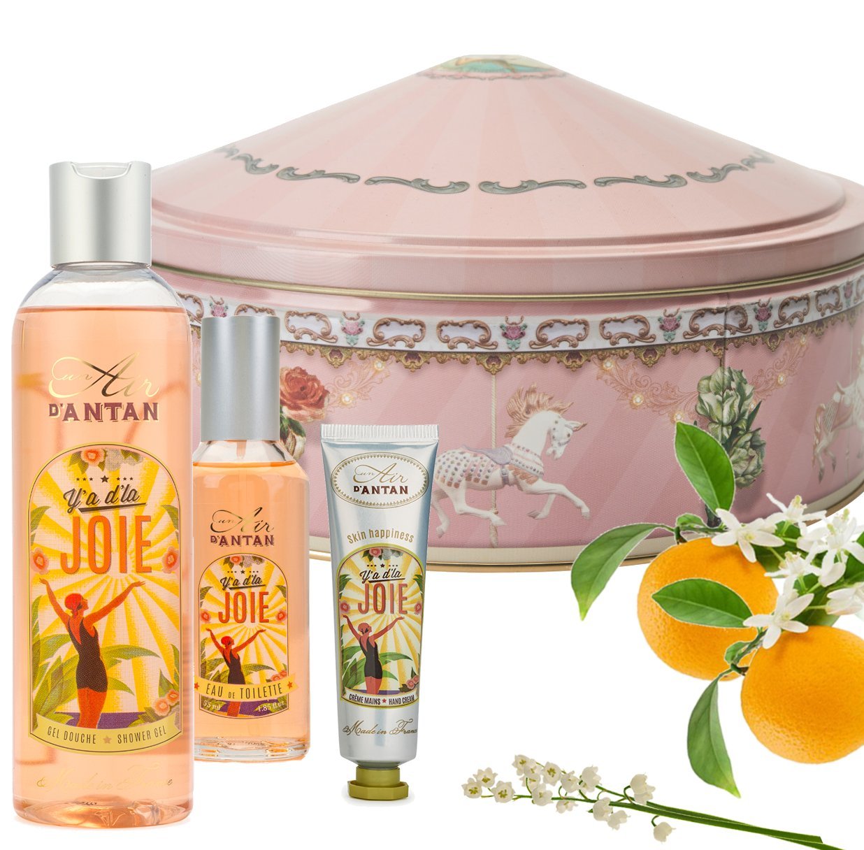 Womens Gifts 1 Hand Cream 25ml 1 Shower Gel 250ml 1 Eau De Toilette 55ml Perfume Orange Blossom Womens Perfumes Perfume Set Gift Set For Women Gift Sets Birthday Gift Sister Gifts Buy Online In