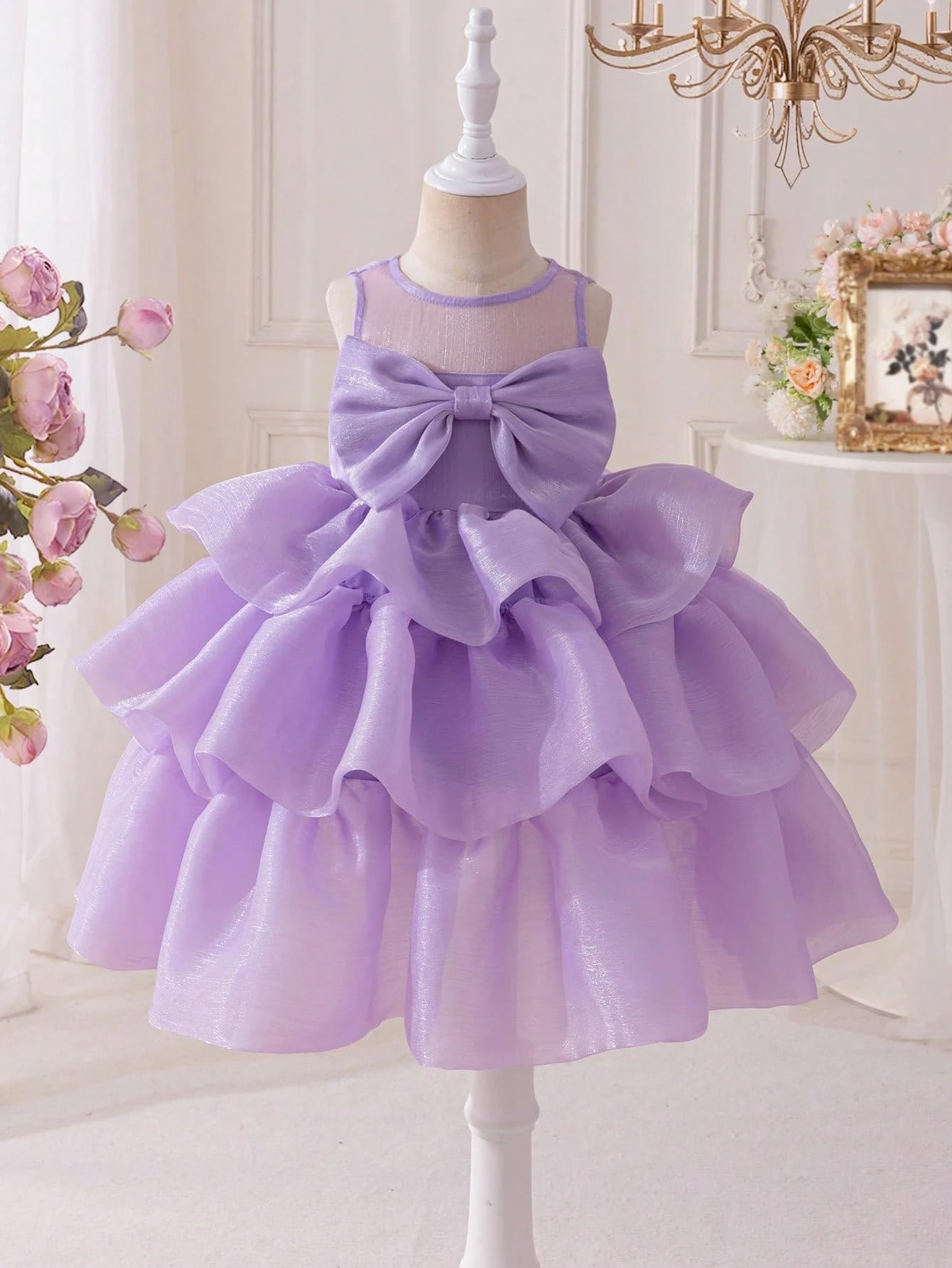 Tagas Vestito da principessa per bambine || Travestimento || Vestito di compleanno per ragazza ||