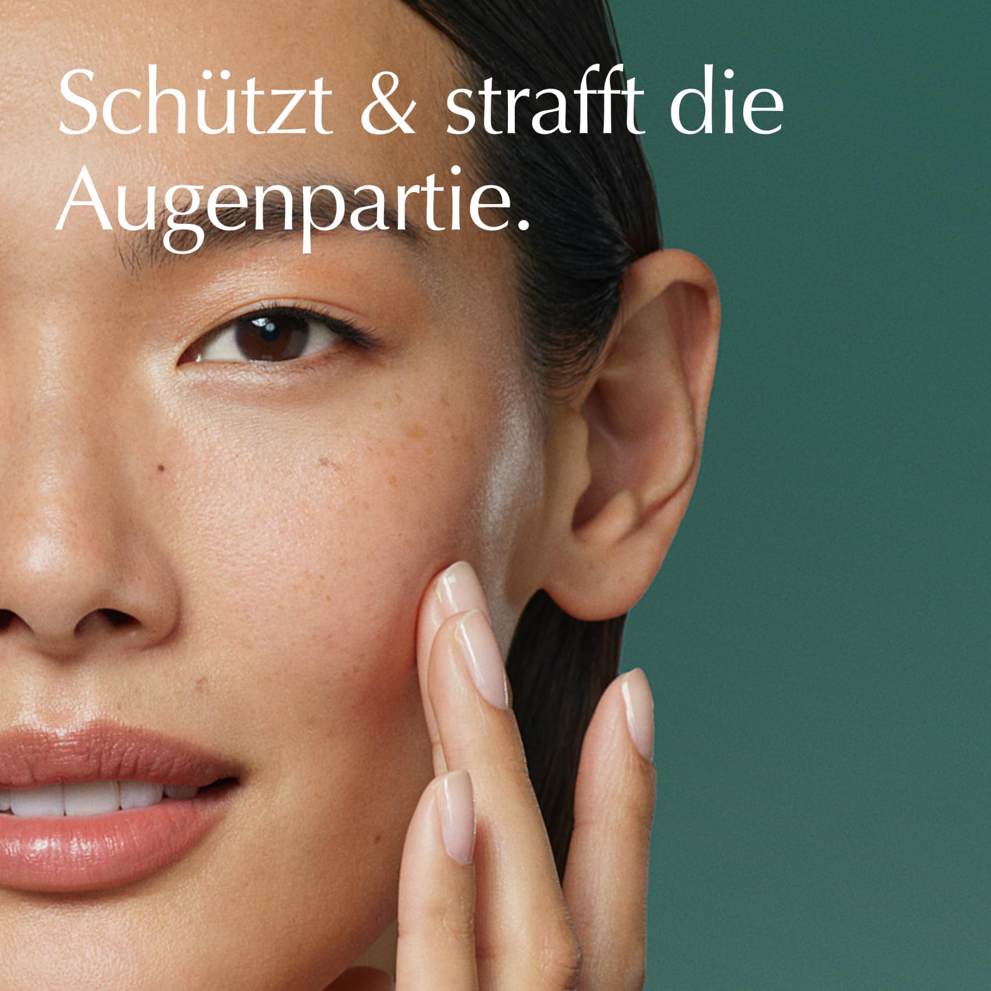 WELEDA Cell Longevity Ultra Protect & Lift Eye Perfection Cream Augenpflege | Augencreme mit [NAD⁺] Booster & Astaxanthin reduziert Falten & strafft die Augenpartie (Naturkosmetik, vegan, 15ml)