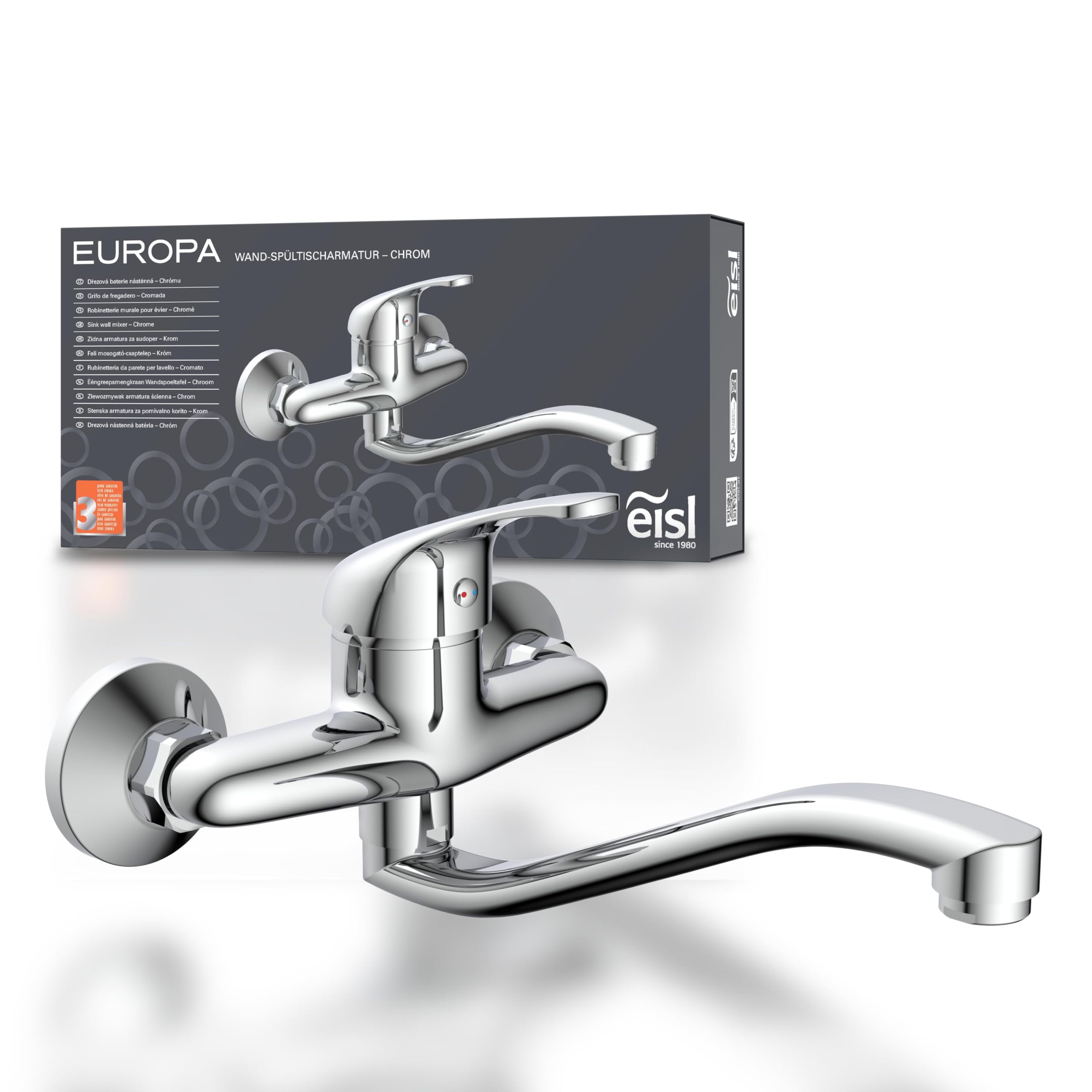 Eisl Chrom Europa Shower Single Lever Mixer Tap, Ni161eucr