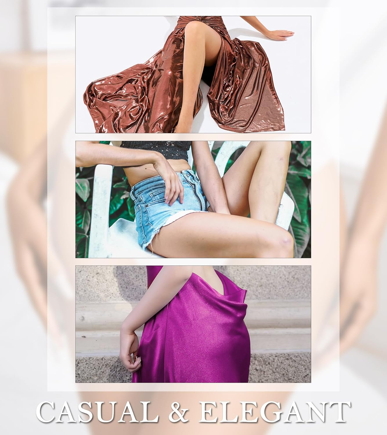 ASIMOON High Waist Bikini Underwear Womens Seamless Lace No Show Panties Soft Stretch High Cut Panties 10 Pack - Image 6