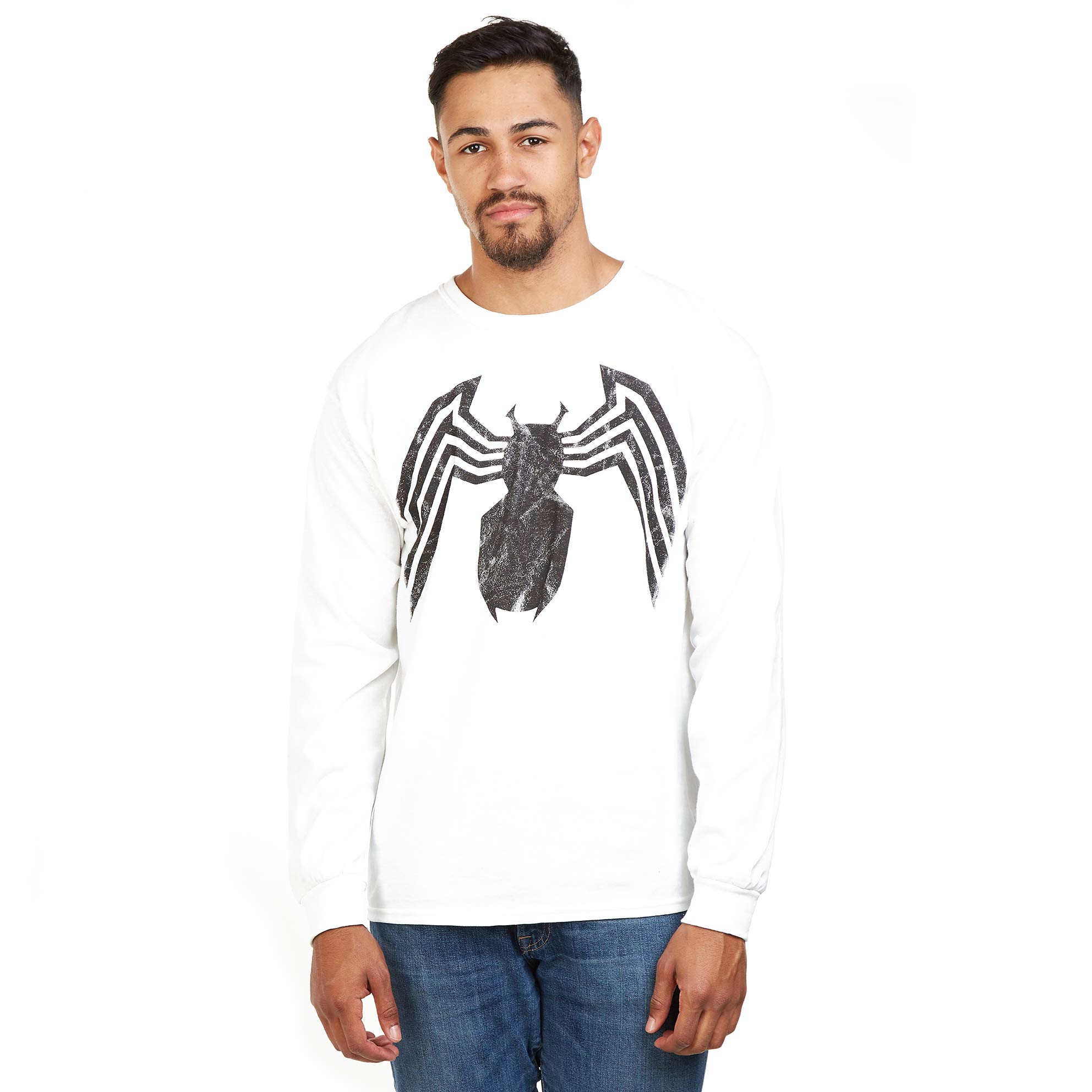 Marvel Men's Avengers Venom Emblem Long Sleeve Top