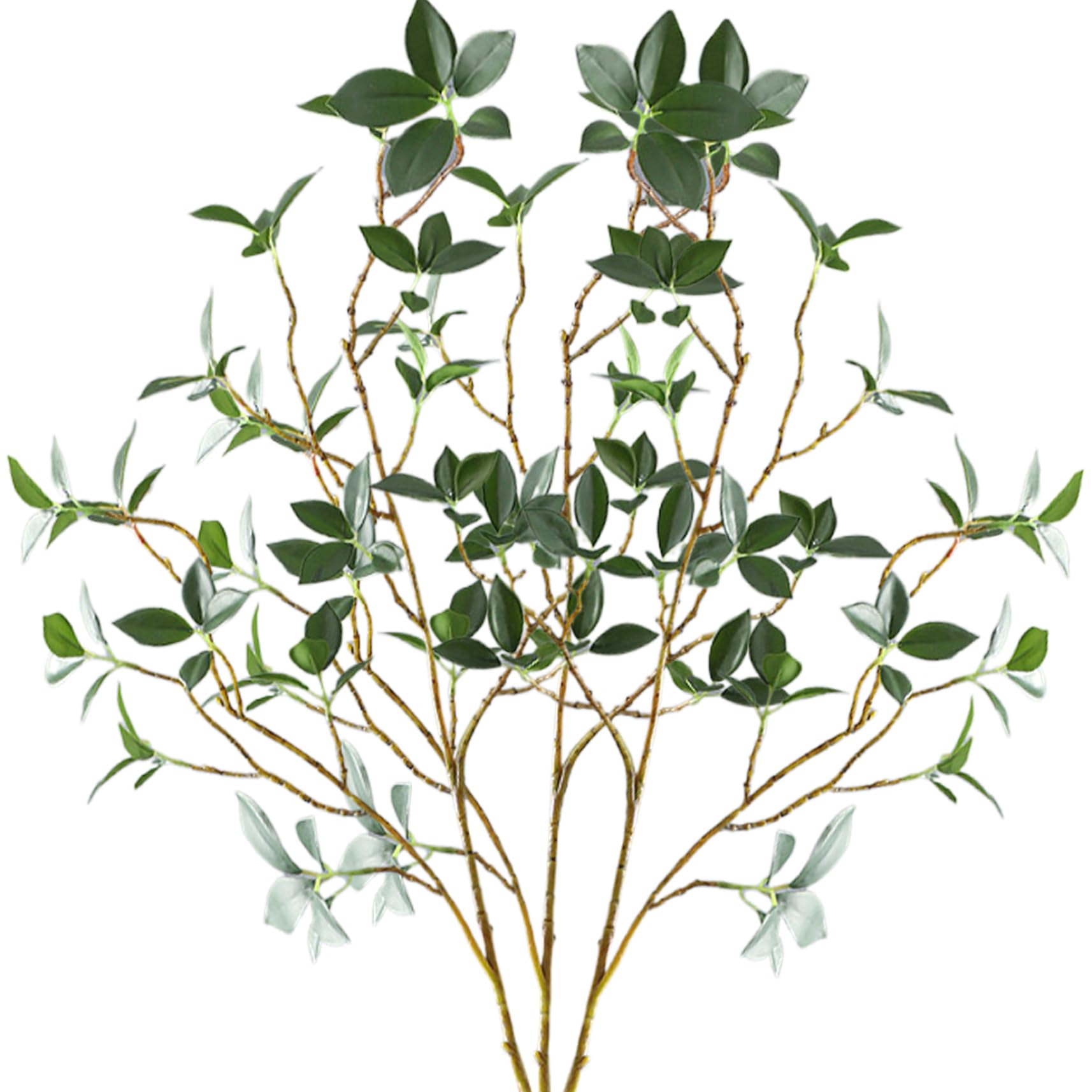 Licsaliwe 73Cm Artificial Greenery Stems, 3Pcs Lifelike Tree Branches For Vase Decoration, Home Wedding Garden Office Decor/28.7 Inch