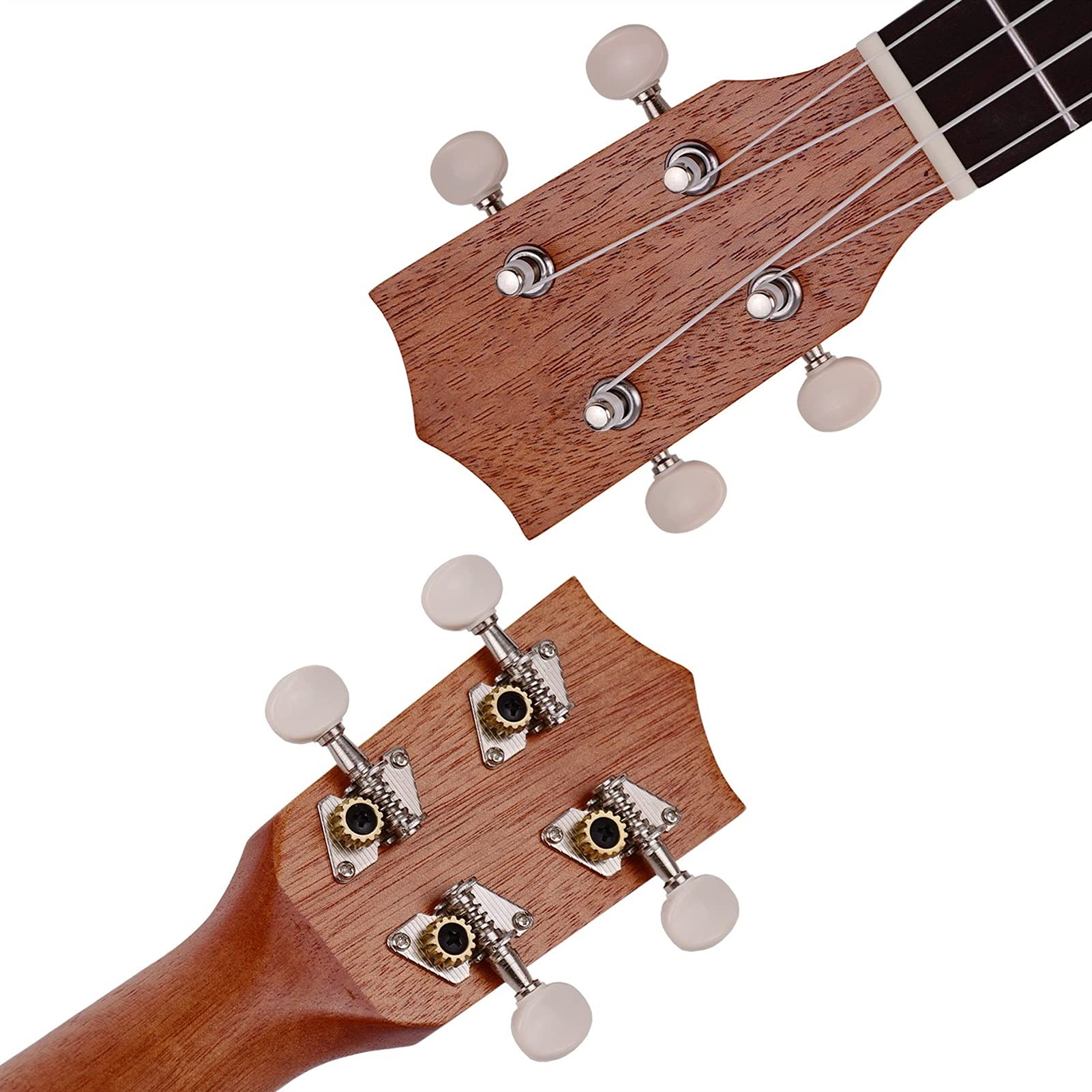 Ukulele koncertowe Początkujący Ukulele 23 Cal Koncert Akustyczny Ukulele Sklejka Sklejka String Tuner Engineered Wood Fingerboard Bridge Otwórz Styl