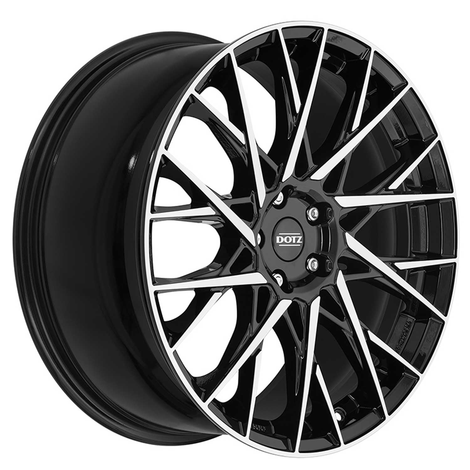 4x Dotz cerchi in alluminio Fuji dark 7.5Jx19 ET48 5x112