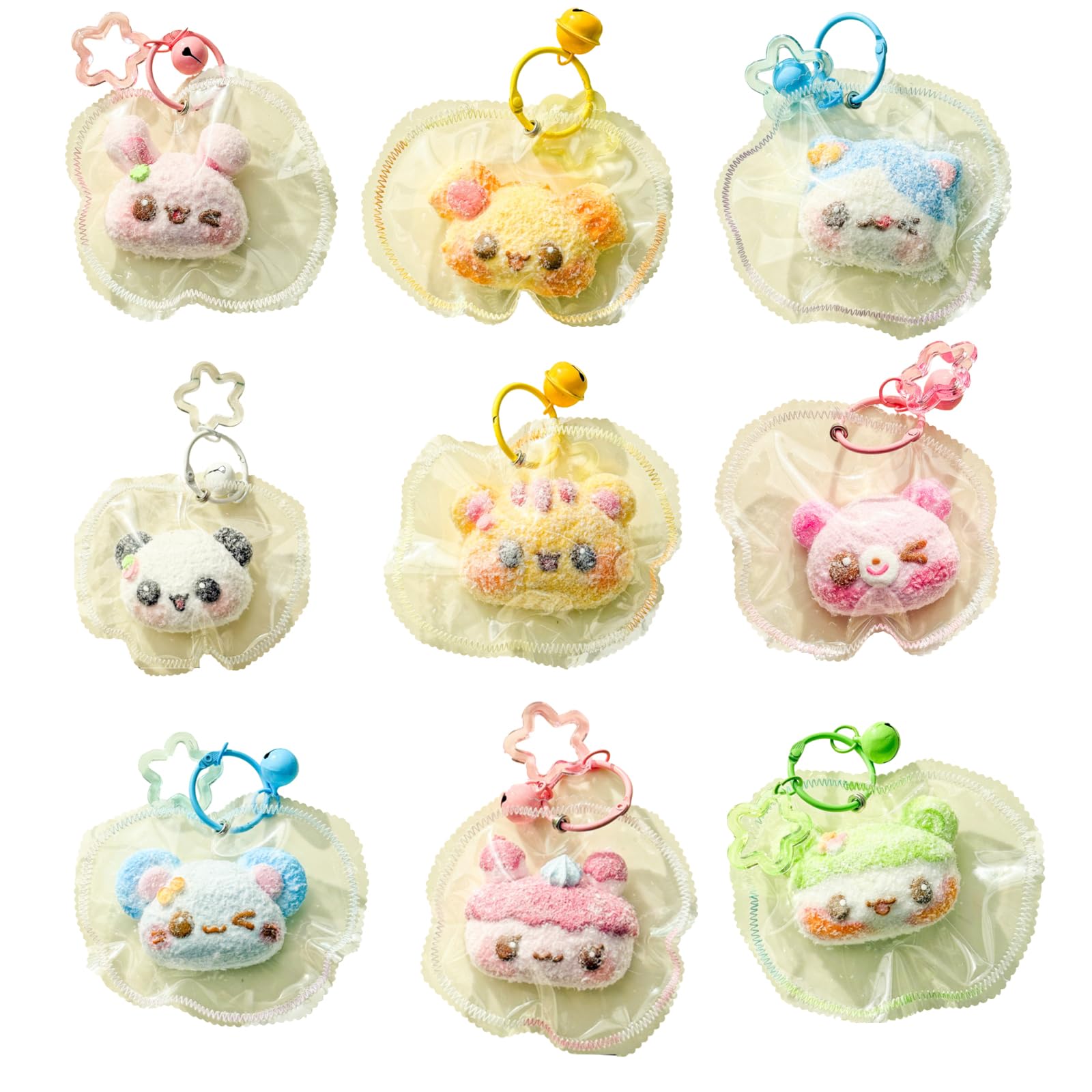 Amazon | スクイーズ キーホルダー 可愛い 動物 ミニスクイーズ