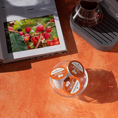 Miniatura 547 de Fresh Roasted Coffee, Peaberry de Tanzania, tostado ligero, Kosher, compatible con K-Cup, 24 cápsulas