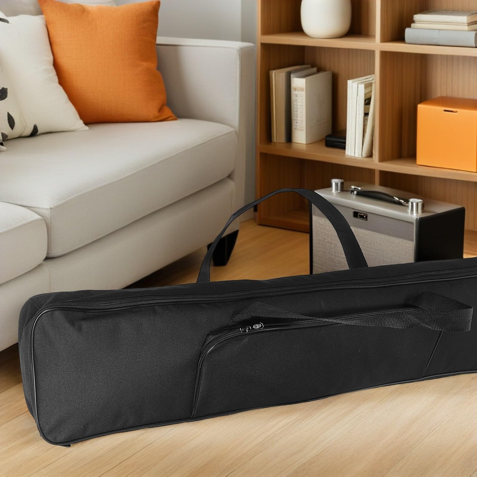 ABOOFAN Borsa Per Tastiera Tasti Custodia Imbottita Per Tastiera Di Pianoforte Con Maniglie e Tracolla Adatta Per Strumenti Musicali e Trasporto