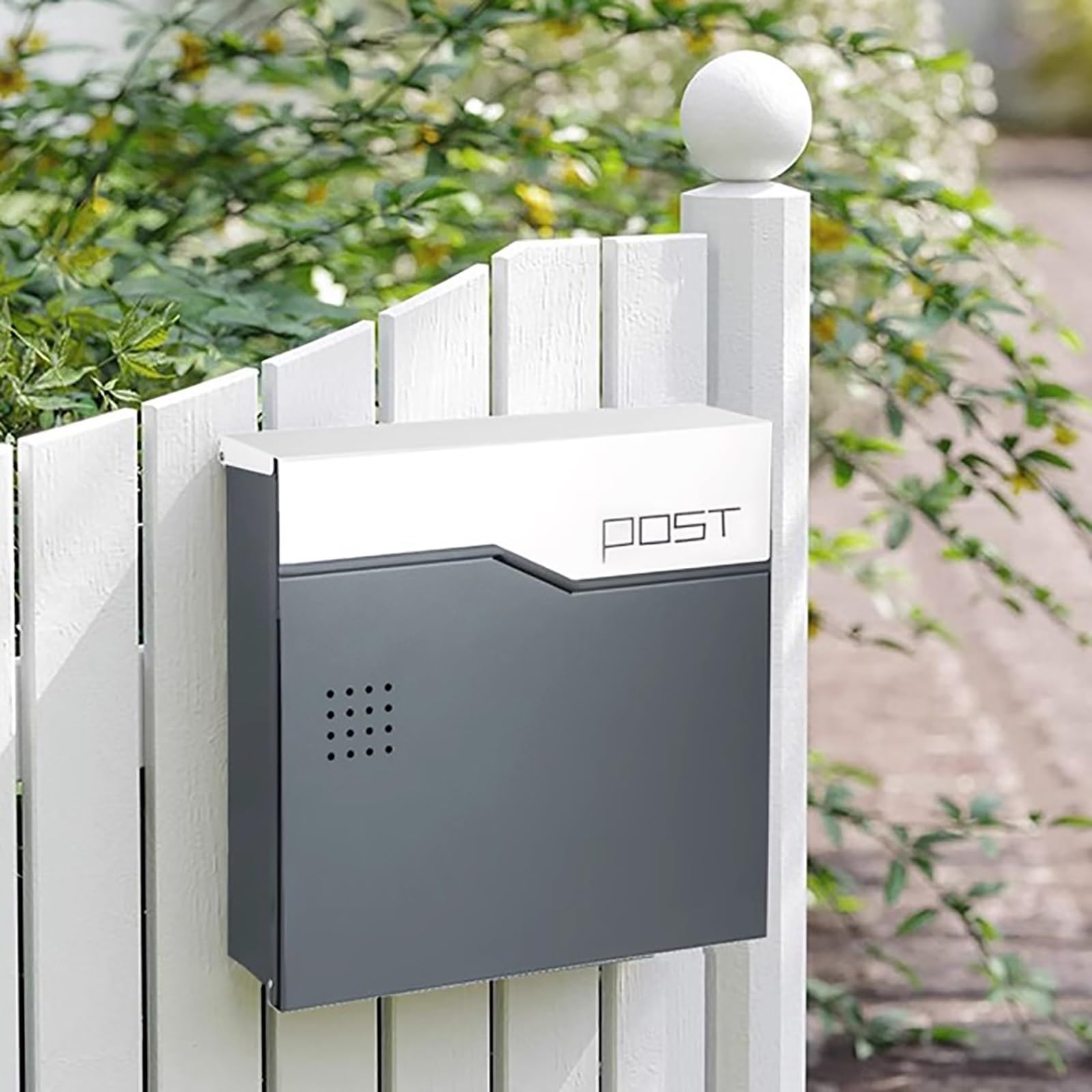Buzones, Buzón de sugerencias montado en la Pared for Exteriores, diseño Cerradura Oculta, Adecuado for Uso doméstico y Comercial