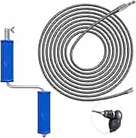 Spirale Per Sturare Scarichi 10m - Diametro 6mm, Con Adattatore Per Trapano, Per Lavandini E WC - Foto 9