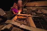 Vista 5 de Toker Poker - Funda para encendedor BIC Multiherramienta 2.0 - Magenta, herramienta todo en uno para acampar y otros usos