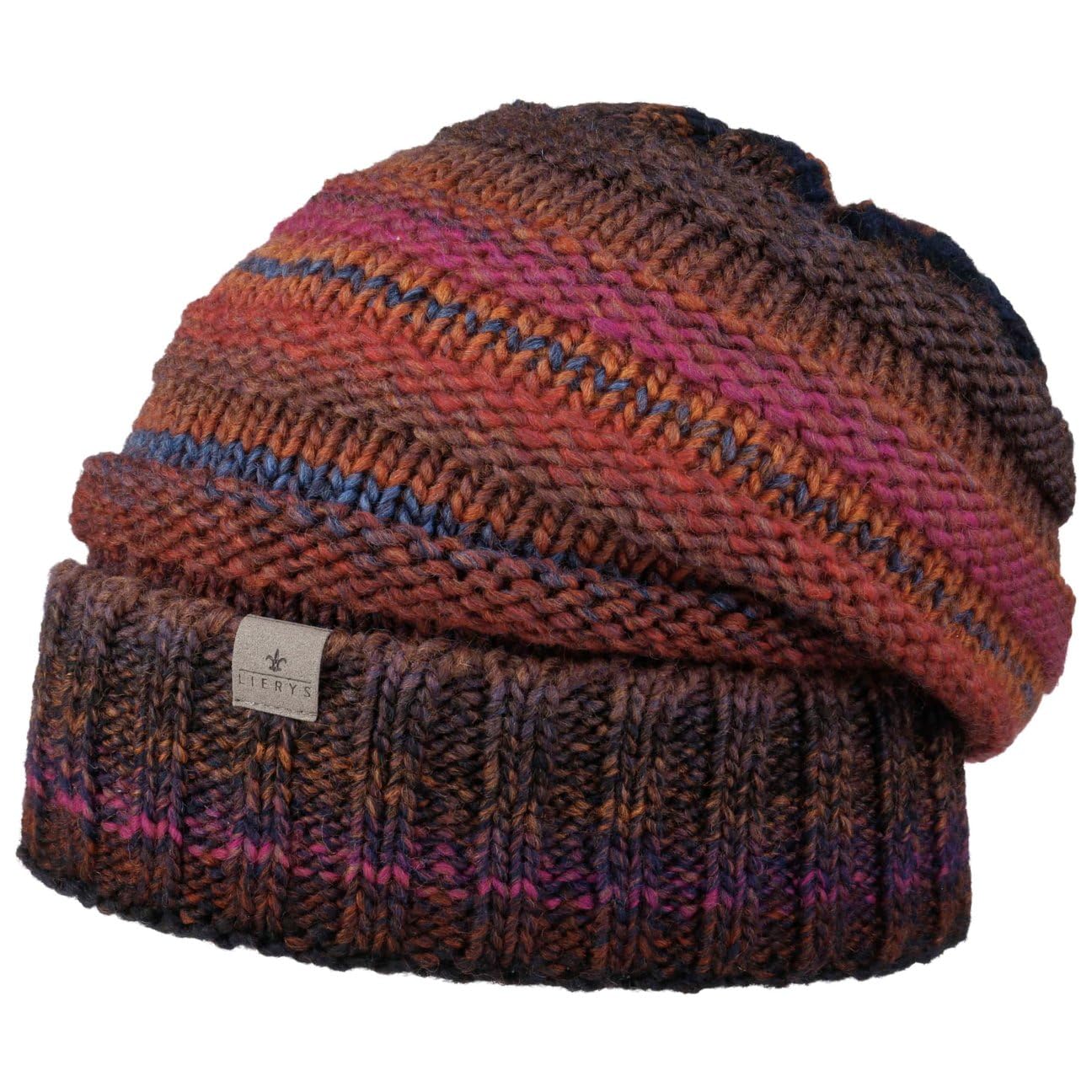 Lierys CHAPEAUSHOP Bernardo Bonnet a Revers Double en Polaire Fabrique en Allemagne Unisexe Automne Hiver
