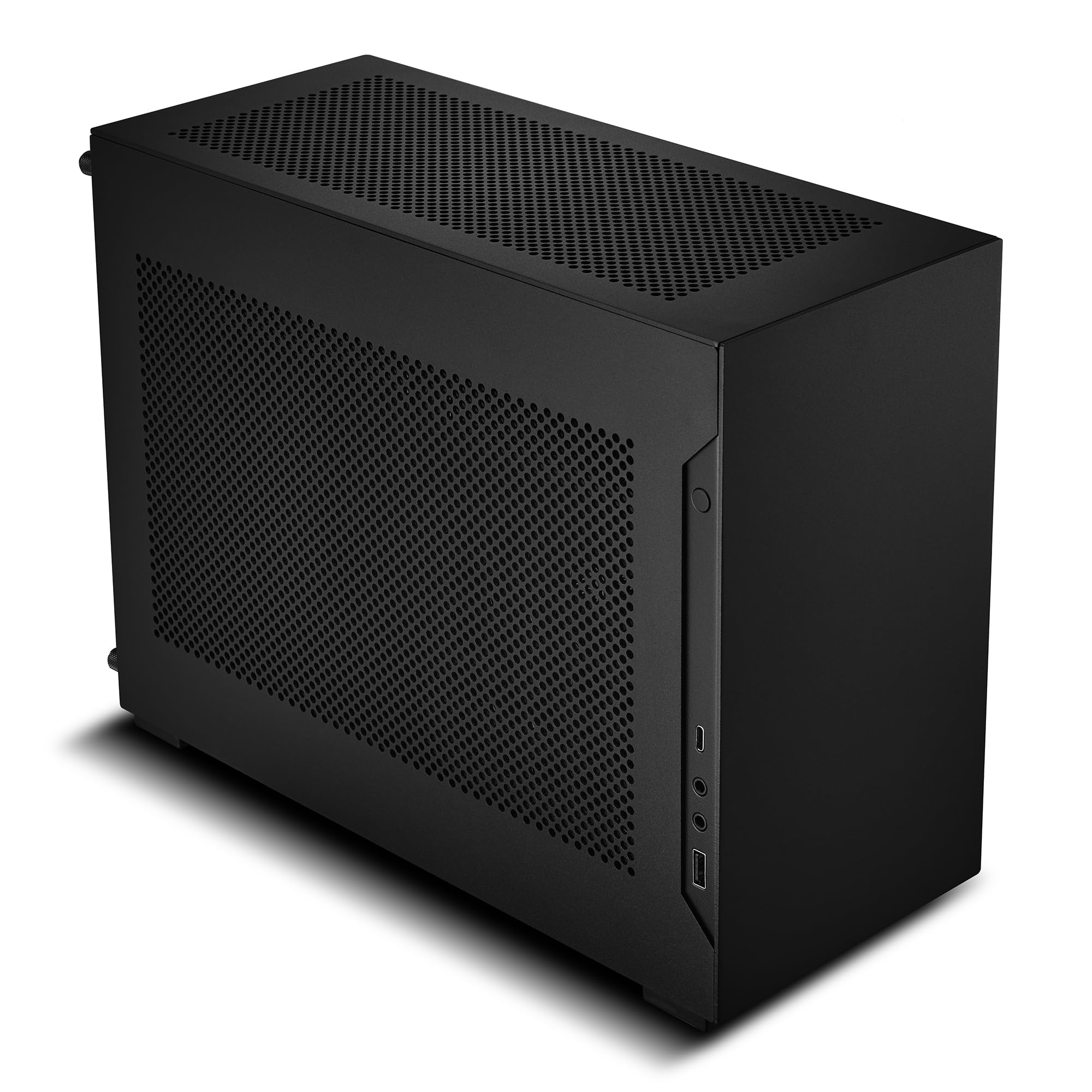 Amazon | LIANLI Mini ITXケース A4-H2O ブラック PCIe 5.0対応
