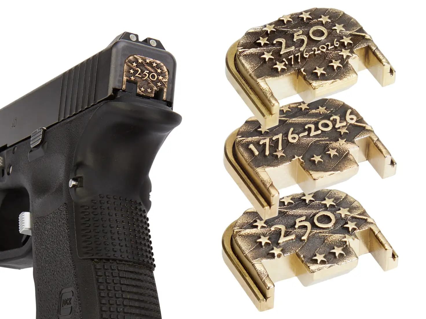 Amazon.com: NDZ Performance USA 250th Anniversary Brass Slide