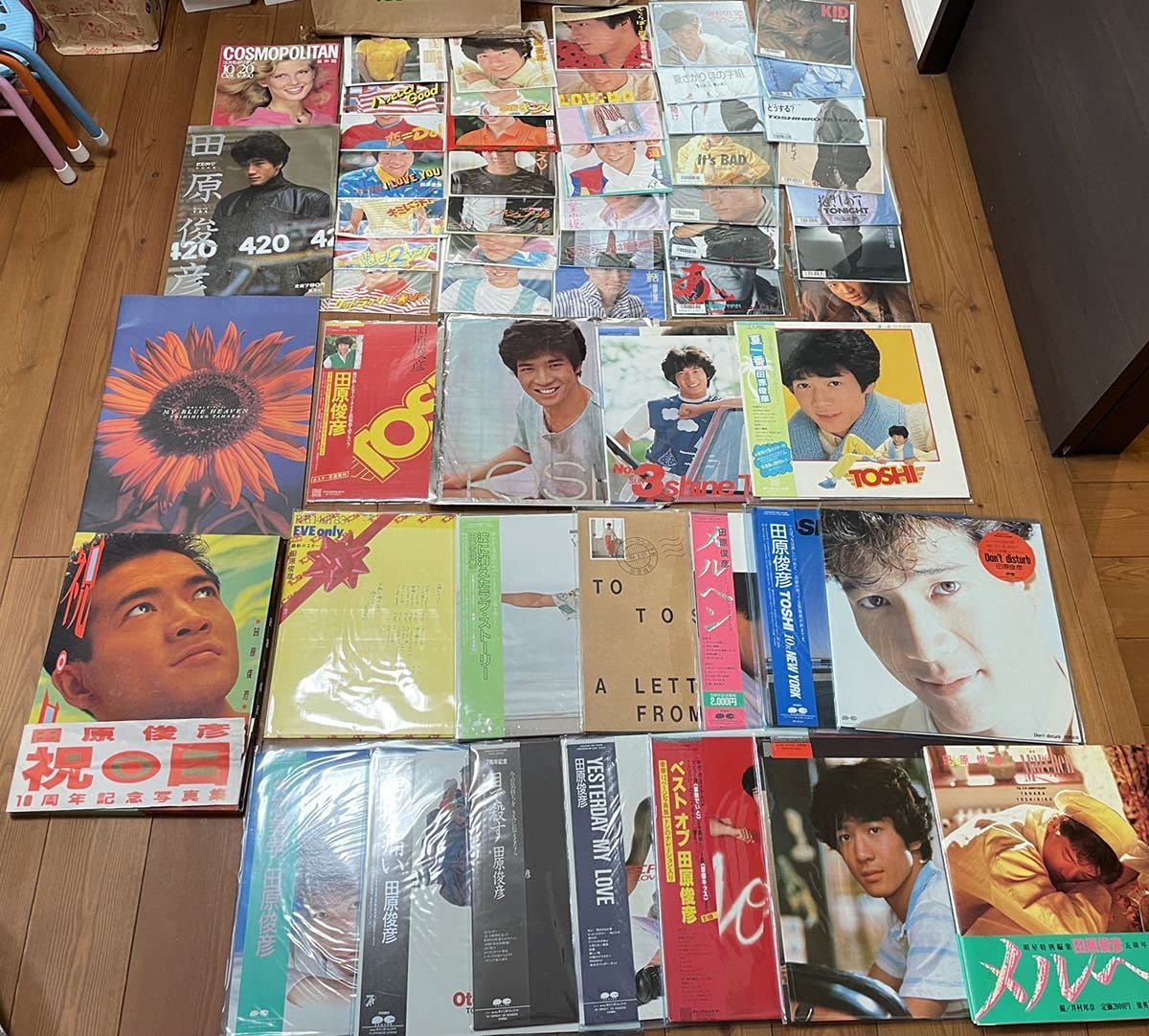 Amazon.co.jp: 田原俊彦グッズ大量セット□LPレコード&EPレコードほぼ 