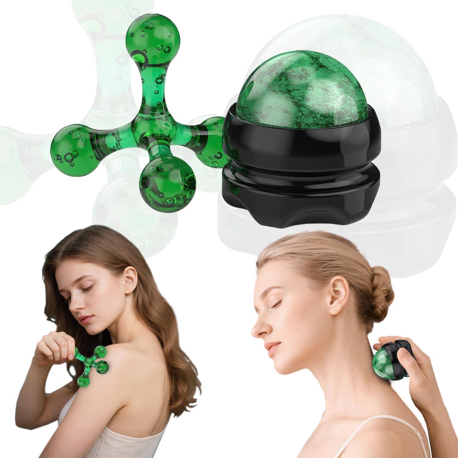 Set De 3 Boules D’acupression Skills Borderline – Picots Métal Antidérapants, Anti-stress, Massage Trigger Points, Portable