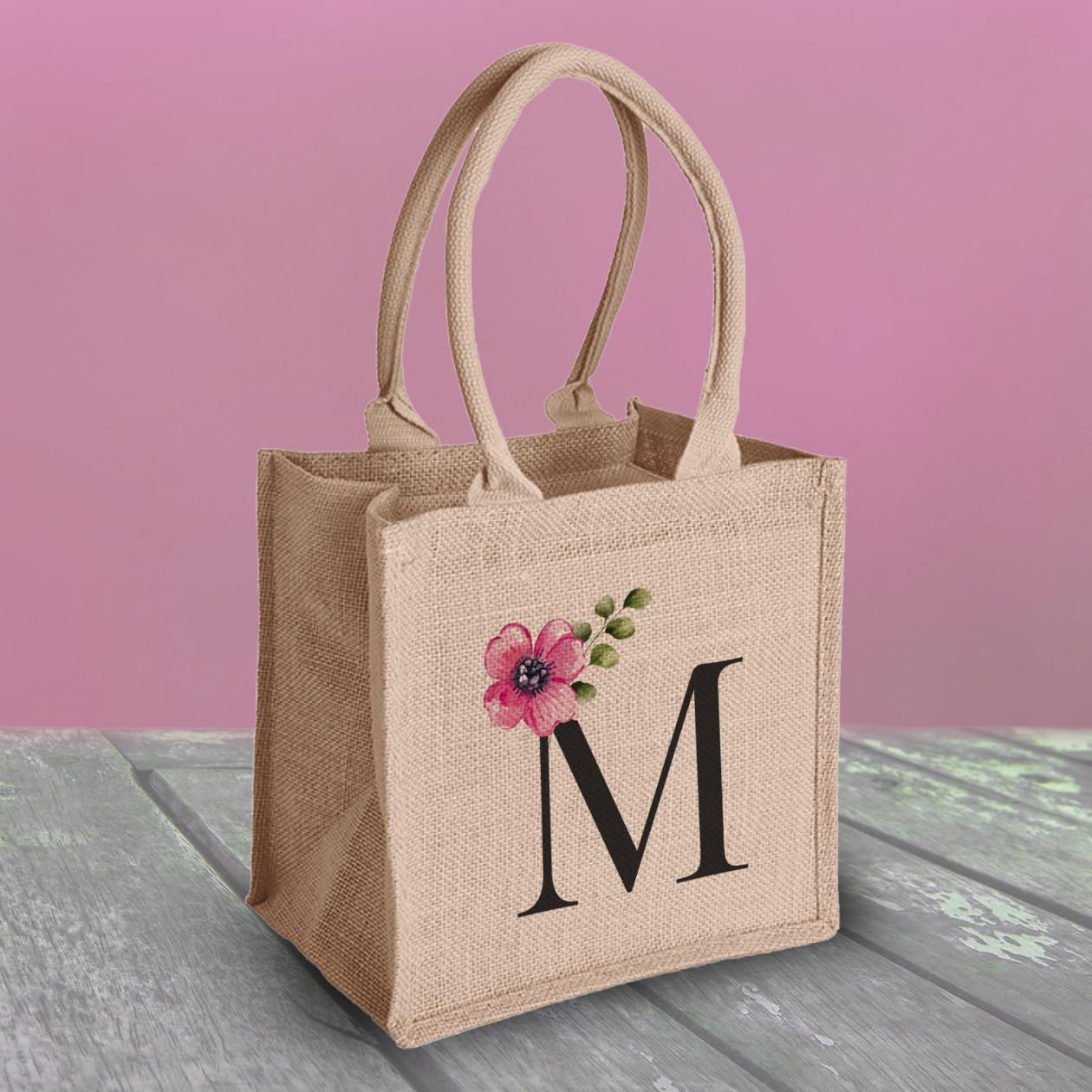 Generico ''Team'' Set 5 Borse Juta Idea Regalo Matrimonio Addio al nubilato Damigelle Amiche della Sposa Damina Nozze Team Bride Gadget Sposa Bride to Be da viaggio mare vacanza