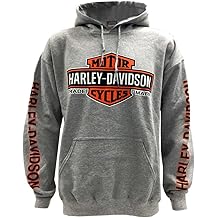 Men's Bar &amp; Shield Logo Pullover Hoodie - Black 30297503