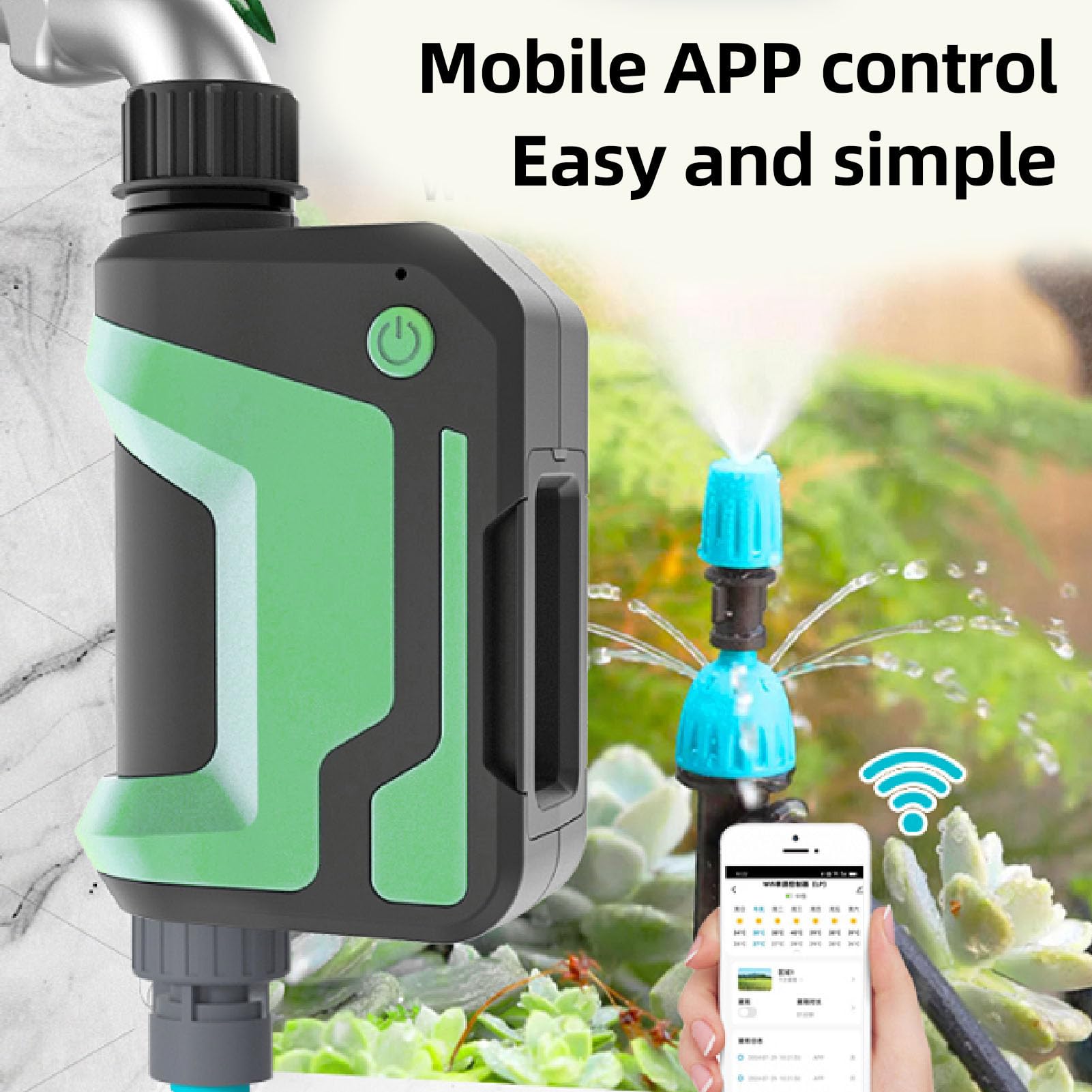 Generic Timer Automatico per L'Irrigazione con Controllo Bluetooth per Soluzioni Paesaggistiche e di Irrigazione Intelligenti