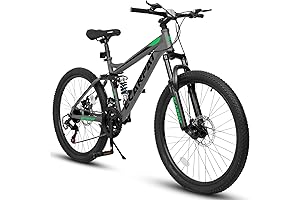 XtremePowerUS Full Suspension Mountain Bike for Men