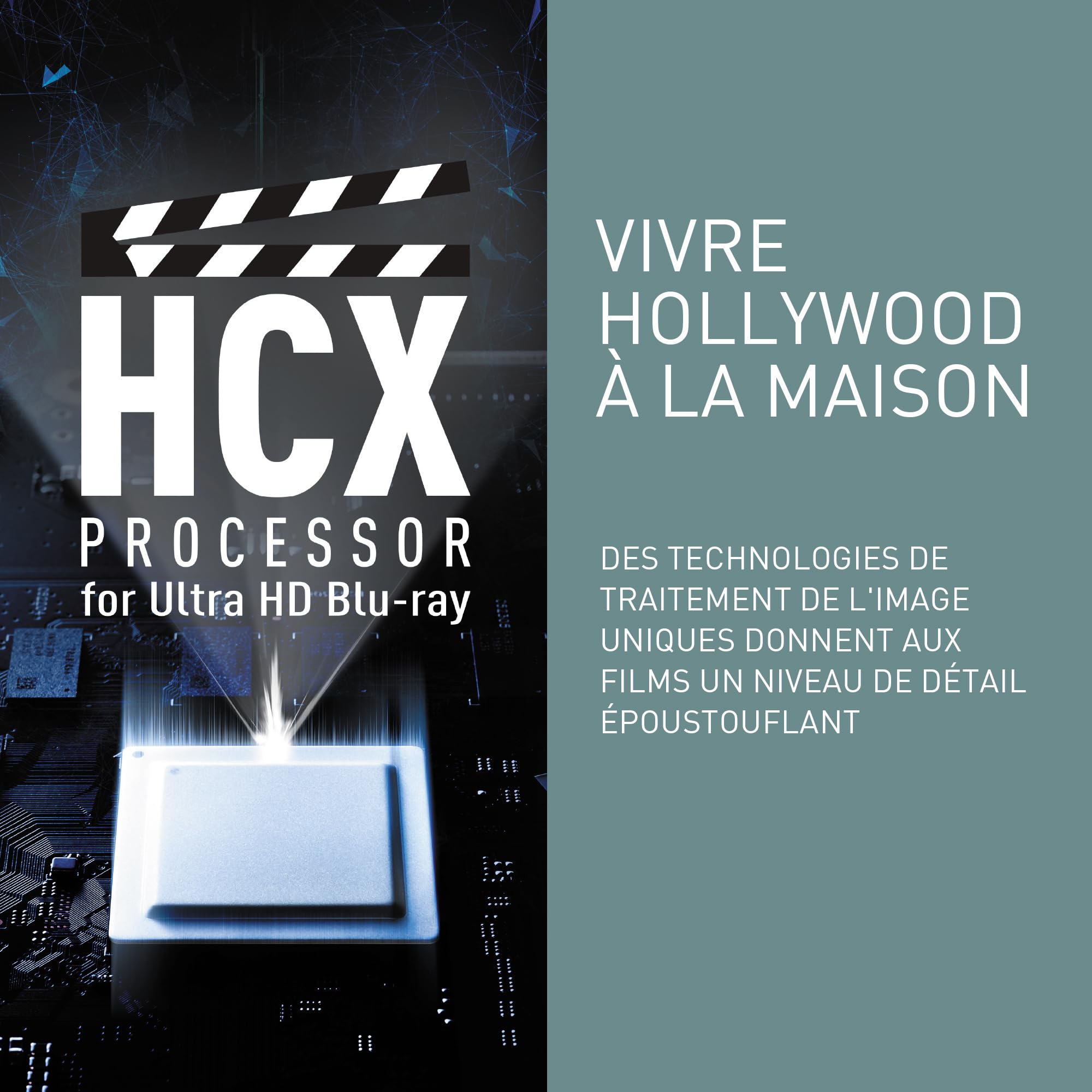 Panasonic Lecteur Blu Ray 4K HDR DP-UB9000EG1 I HDR10+/Dolby Vision Ultra HD Premium Convertisseur Audio High Res Double USB et HDMI WiFi/Ethernet Noir - Version Française