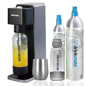 drinkmate 炭酸水メーカー 142Lシリンダー付き ブラック（美品） 楽天市場】ドリンクメイト シリーズ620 ブラック 炭酸水メーカー
